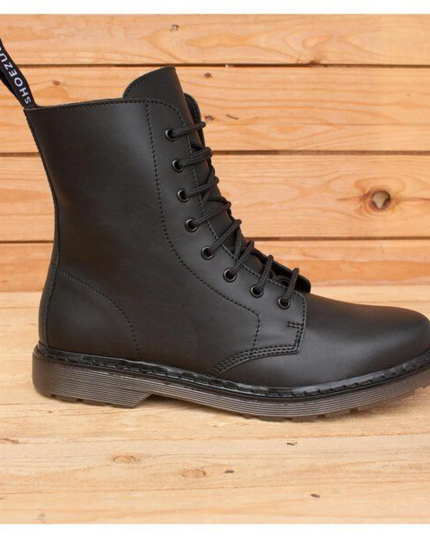 Shoezuu Vegan Vegane 8 Loch UK Boots – Ansicht 3