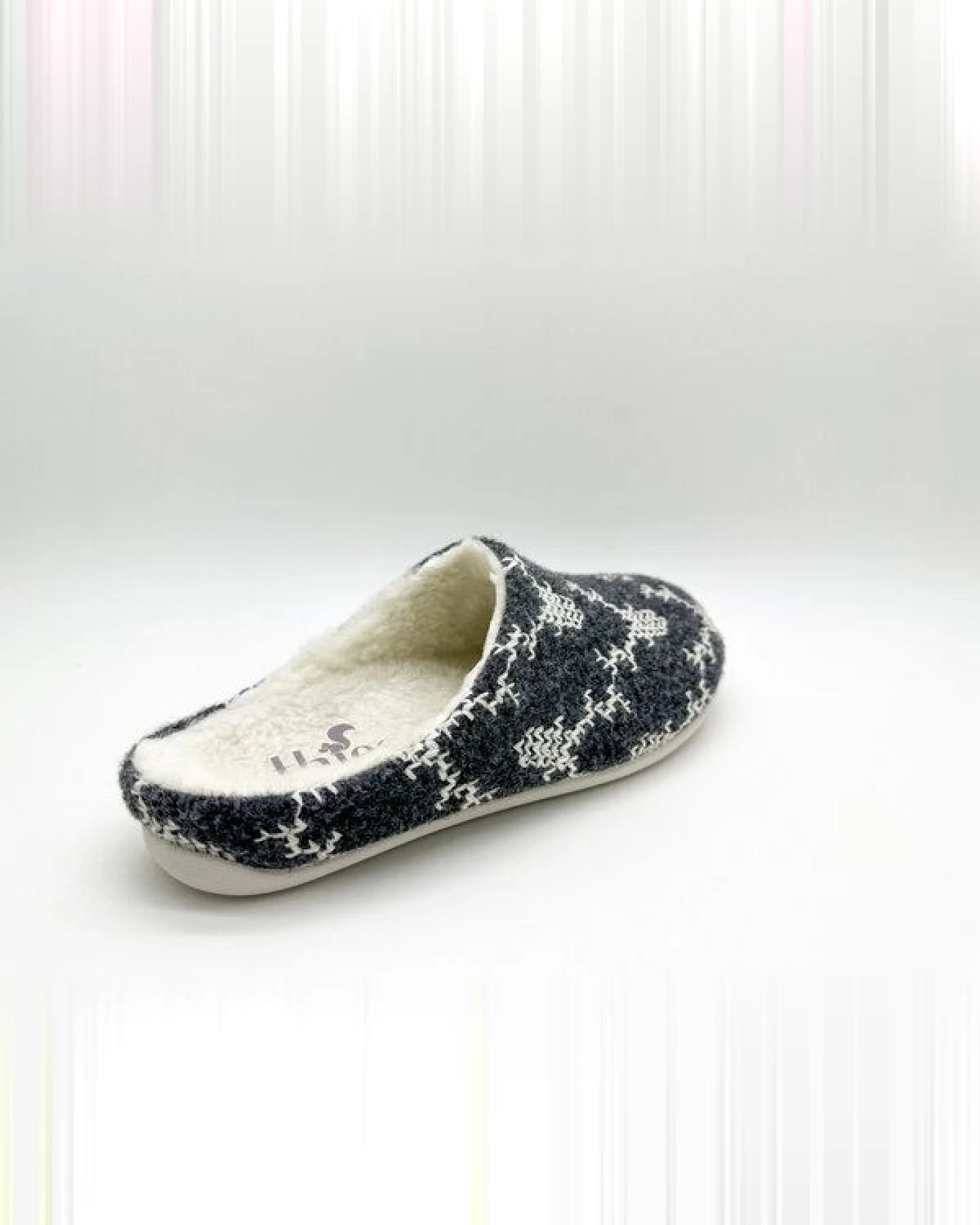 Veganer Reindeer Slipper "thies ® PET", fair, mit Wechselfussbett – Ansicht 3