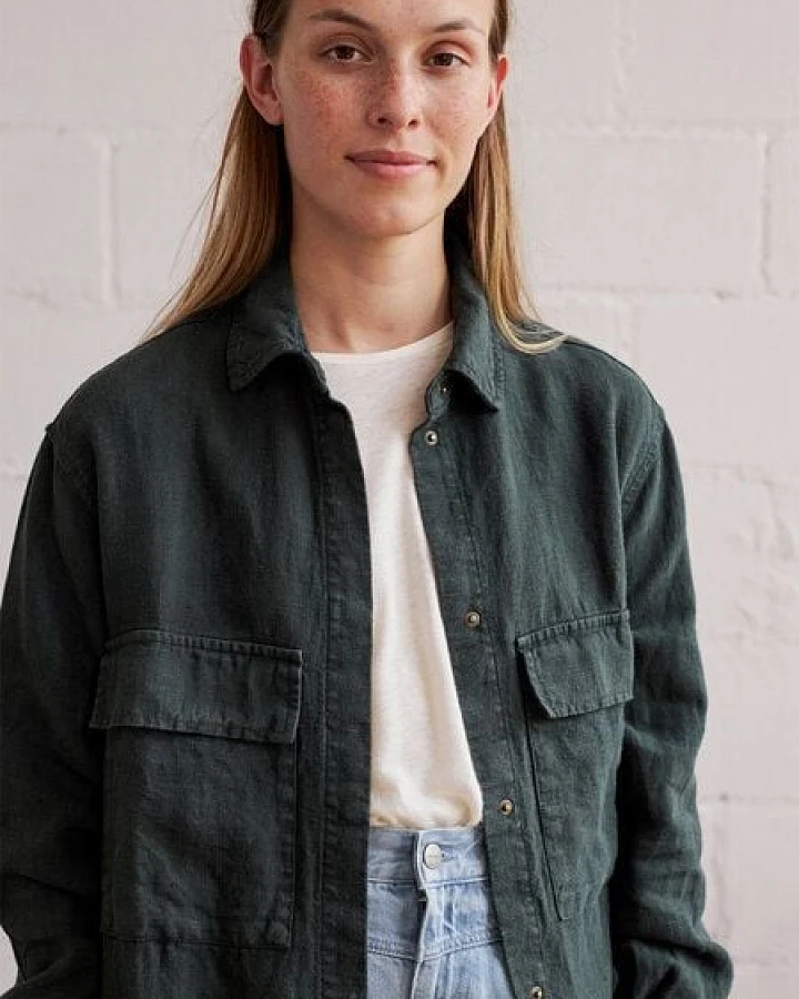TWOTHIRDS Overshirt Vegan NACULA aus Bio-Baumwolle