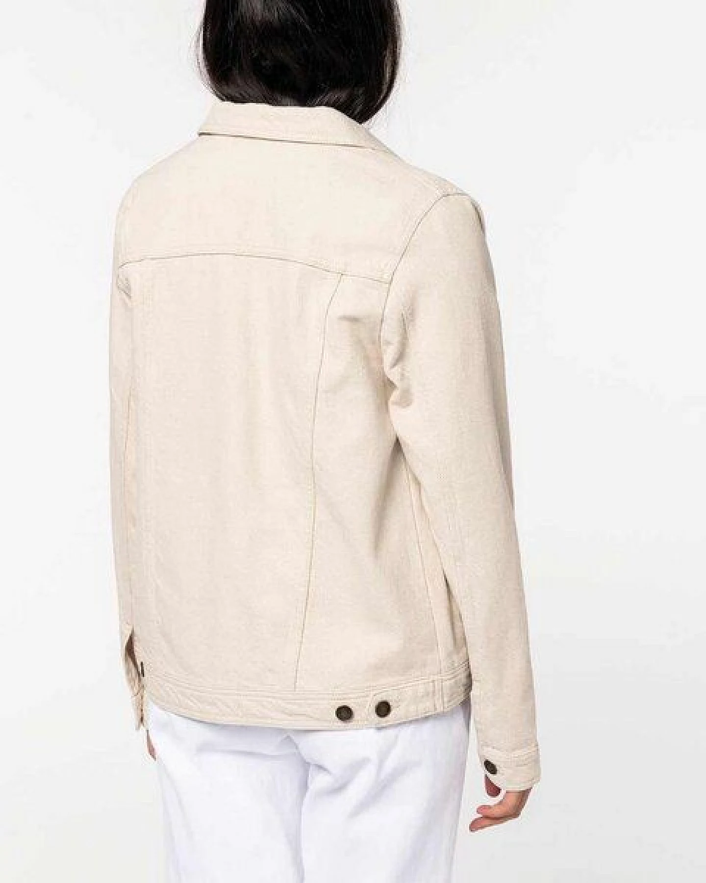 YTWOO Nachhaltige Damenjacke aus Biobaumwolle und Hanf – Ansicht 4