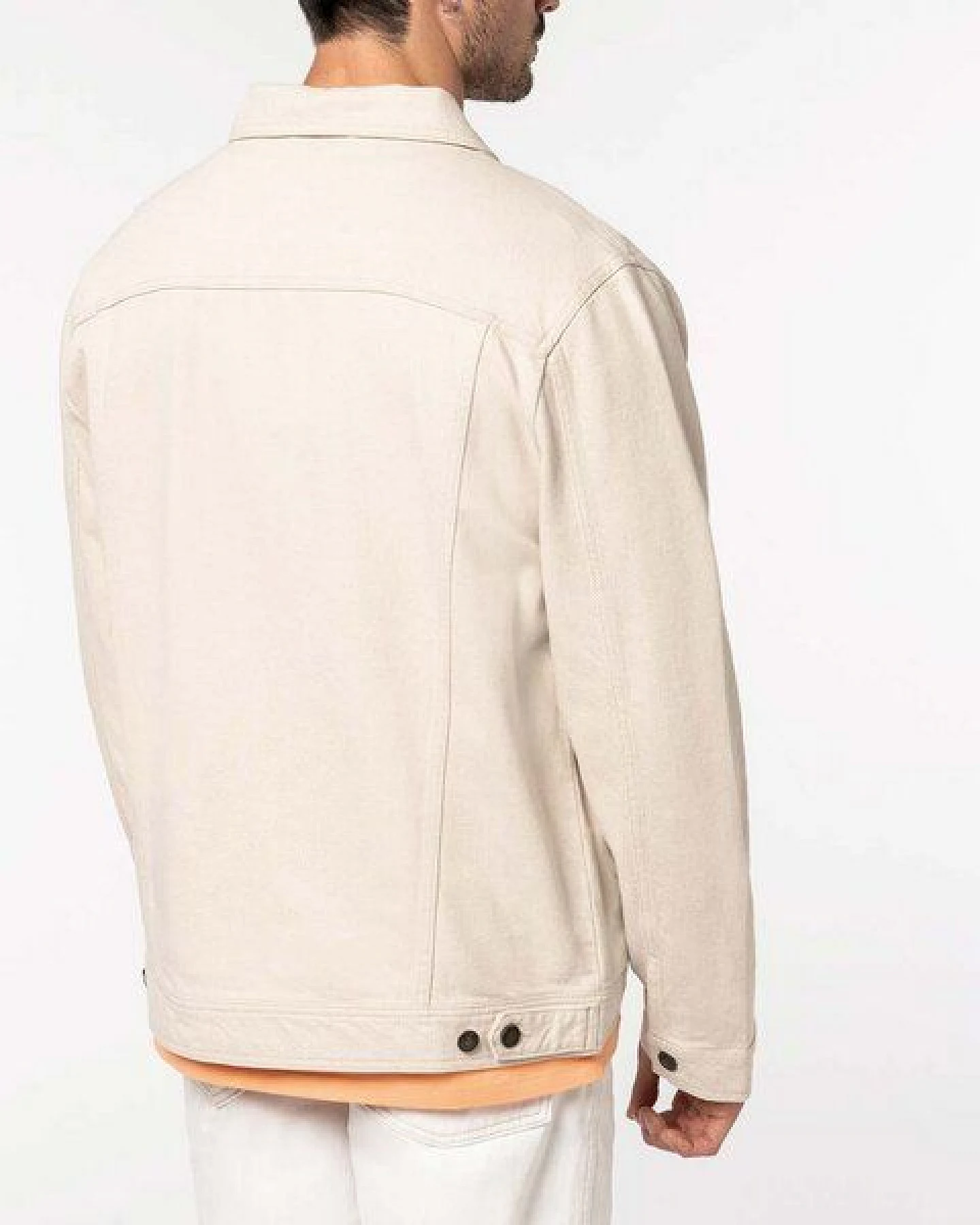 YTWOO Nachhaltige Herrenjacke aus Biobaumwolle und Hanf – Ansicht 3