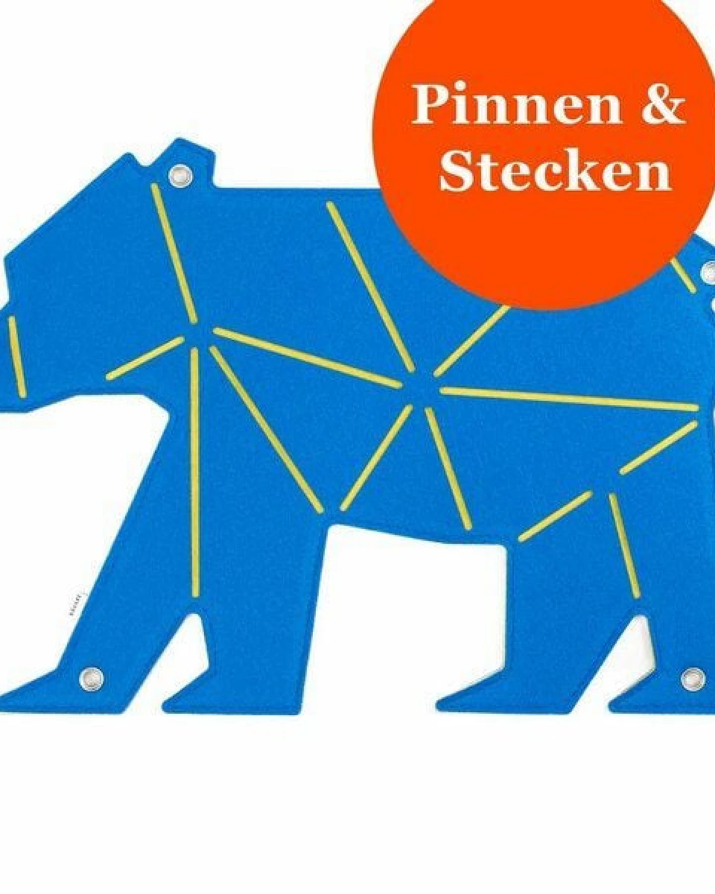 Bären-Pinnwand zum Stecken & Pinnen für Kinderzimmer von RÅVARE (BER) – Ansicht 4