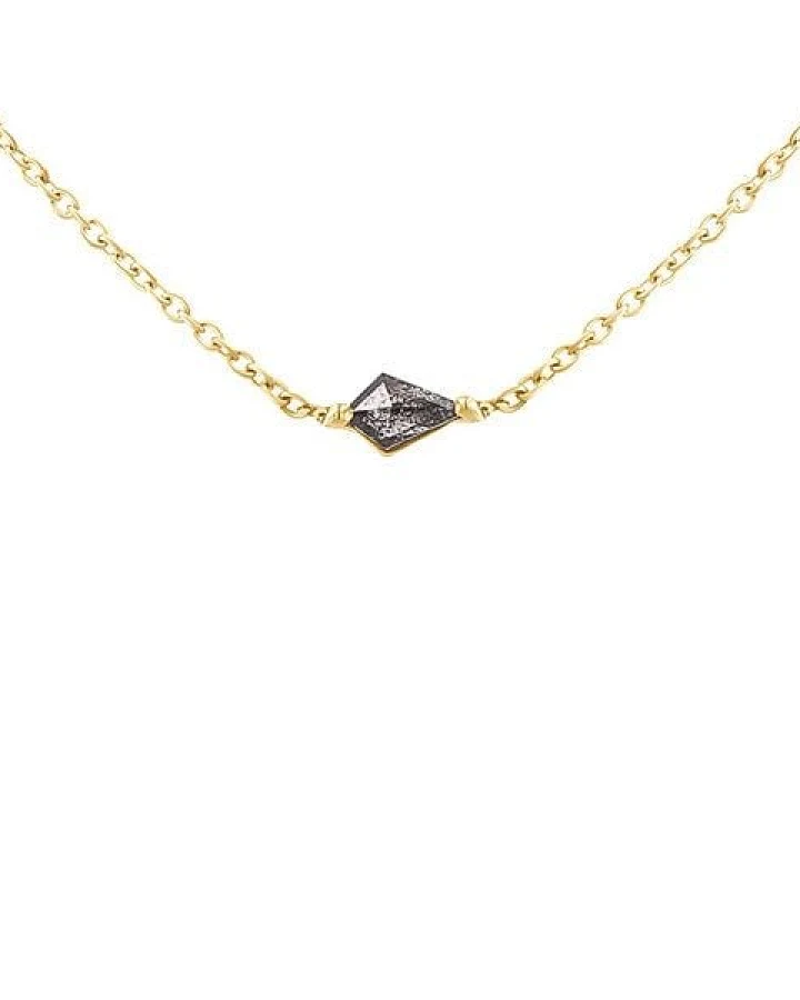 Eppi Halskette mit Salt and Pepper Diamant in Kite Form Ranka