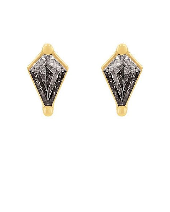 Eppi Ohrstecker mit Salt and Pepper Diamanten Ansa