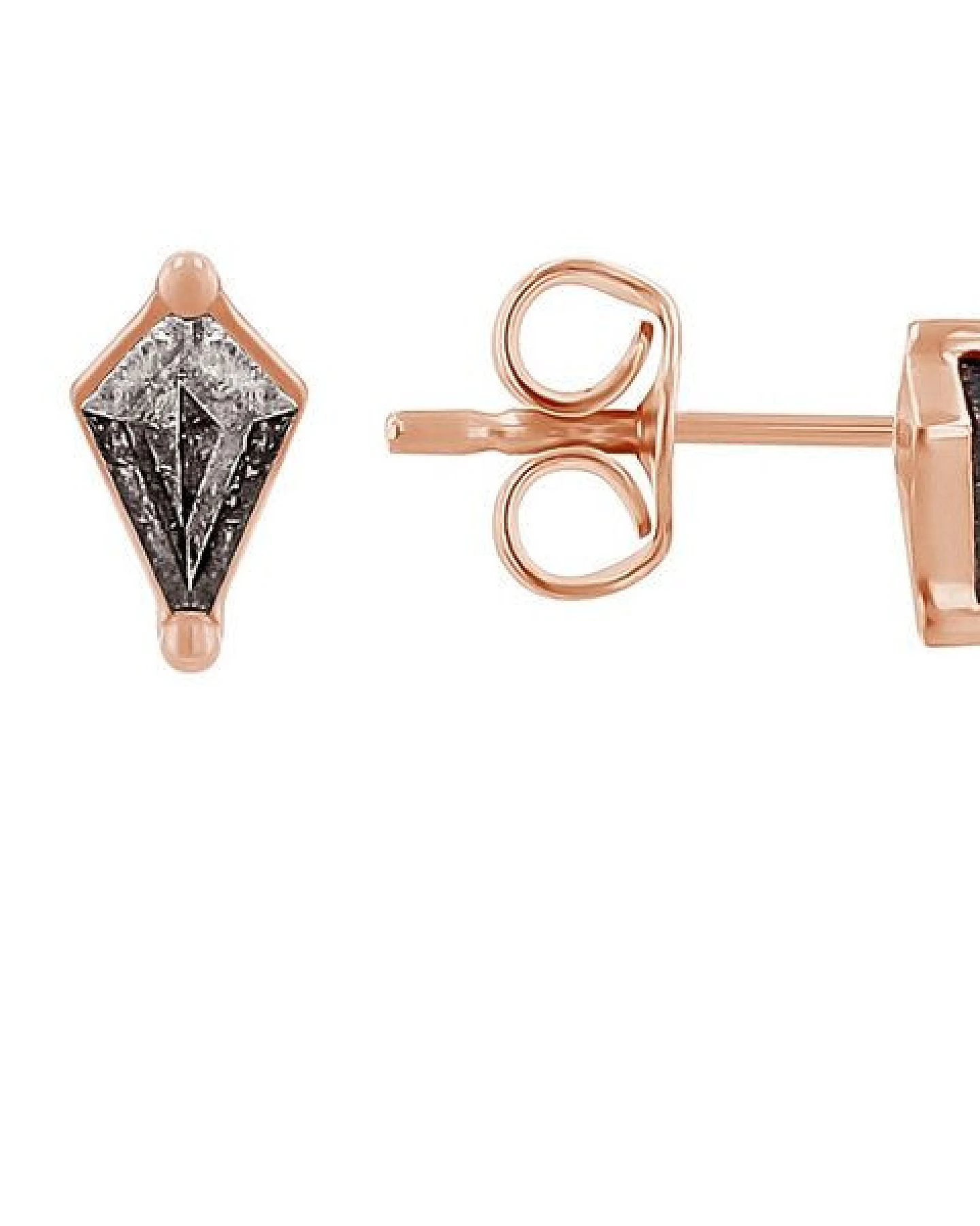 Eppi Ohrstecker mit Salt and Pepper Diamanten Ansa – Ansicht 4