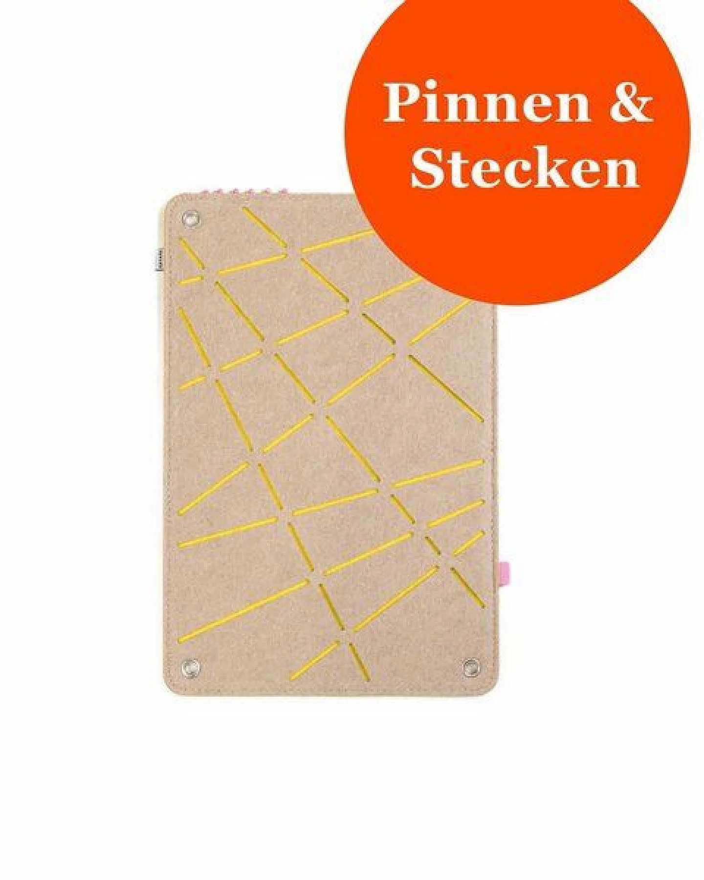 Rechteck-Pinnwand zum Stecken und Pinnen aus Filz, Memoboard mal anders von RÅVARE (REK) – Ansicht 3