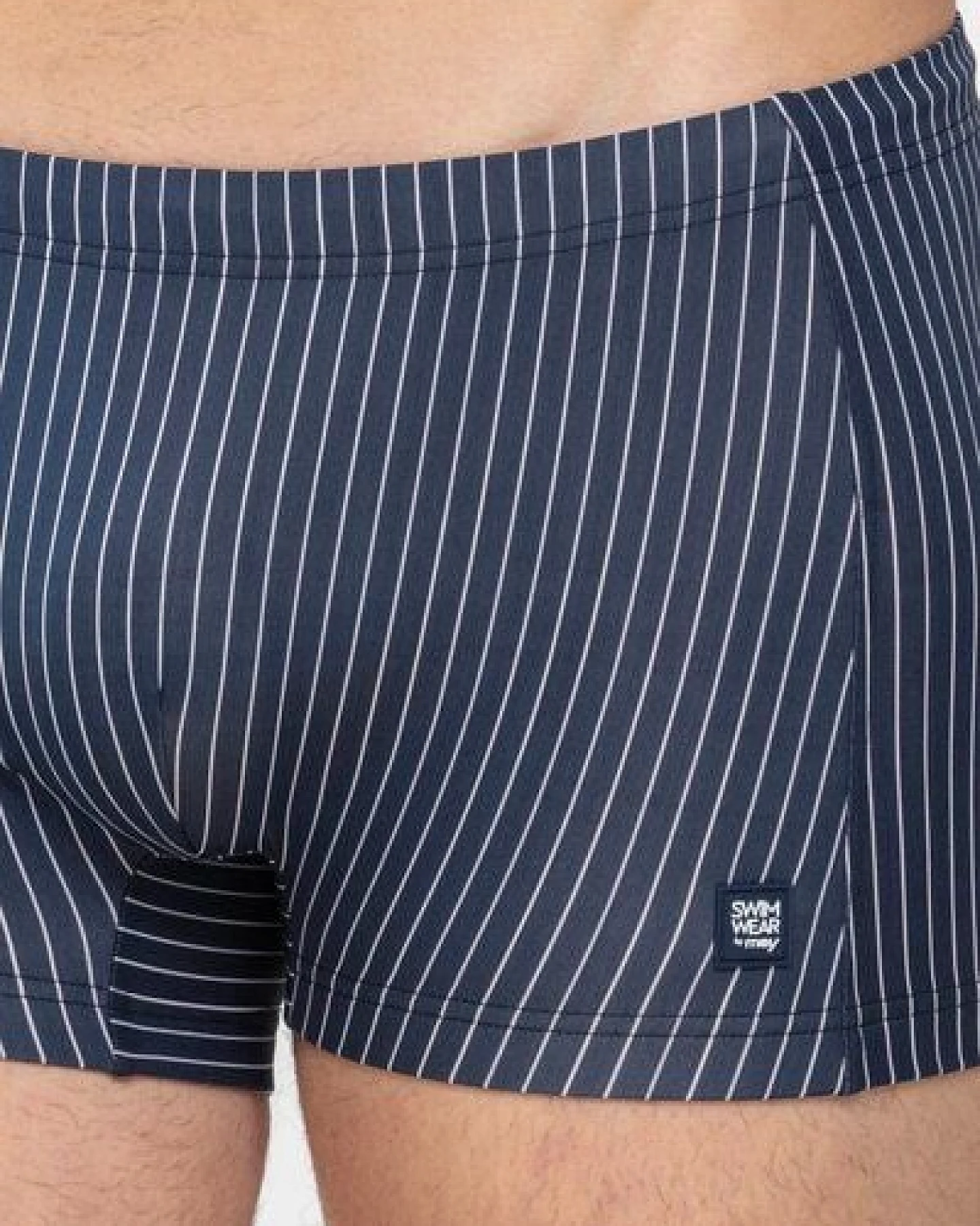 Mey Badeshorty für Herren gestreift "Saint Louis" – Ansicht 3