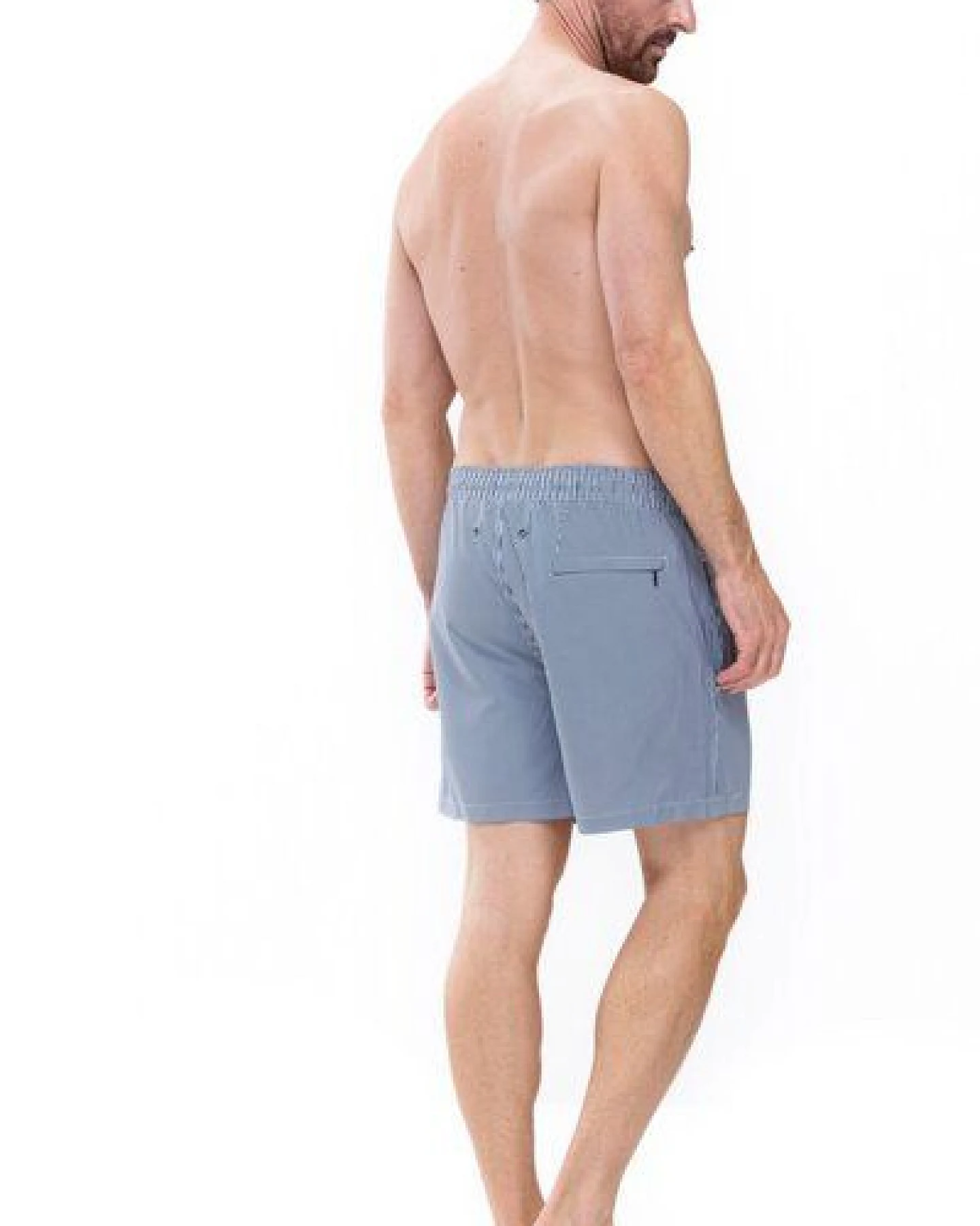 Mey Badeshort / Surfshort gestreift mit Seitentaschen "Beachport" – Ansicht 2