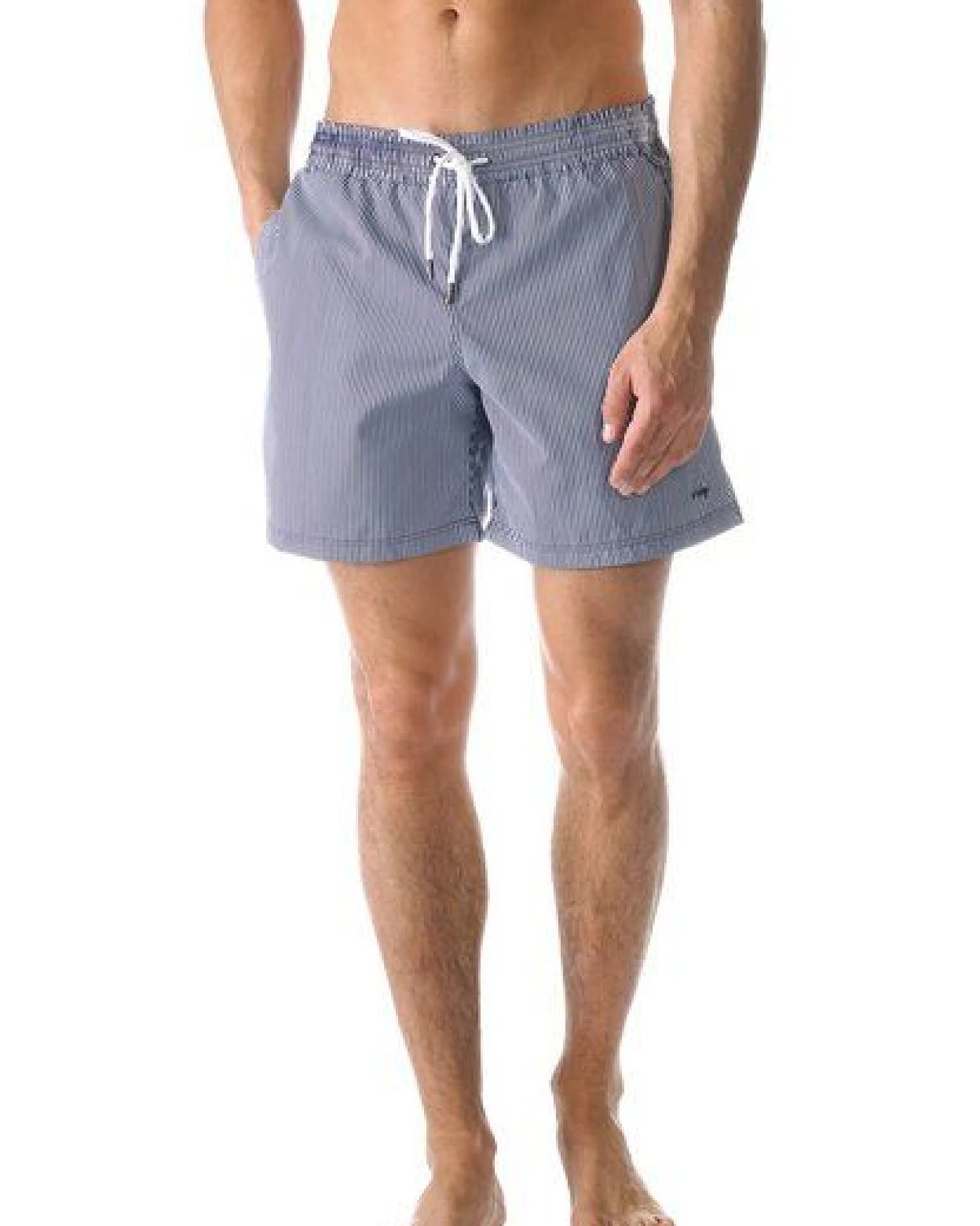 Mey Badeshort / Surfshort gestreift mit Seitentaschen "Beachport" – Ansicht 4