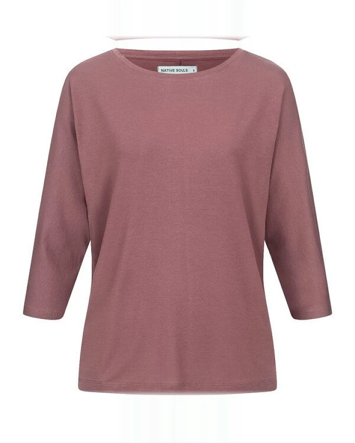 NATIVE SOULS Lyocell 3/4-Arm Longsleeve Damen