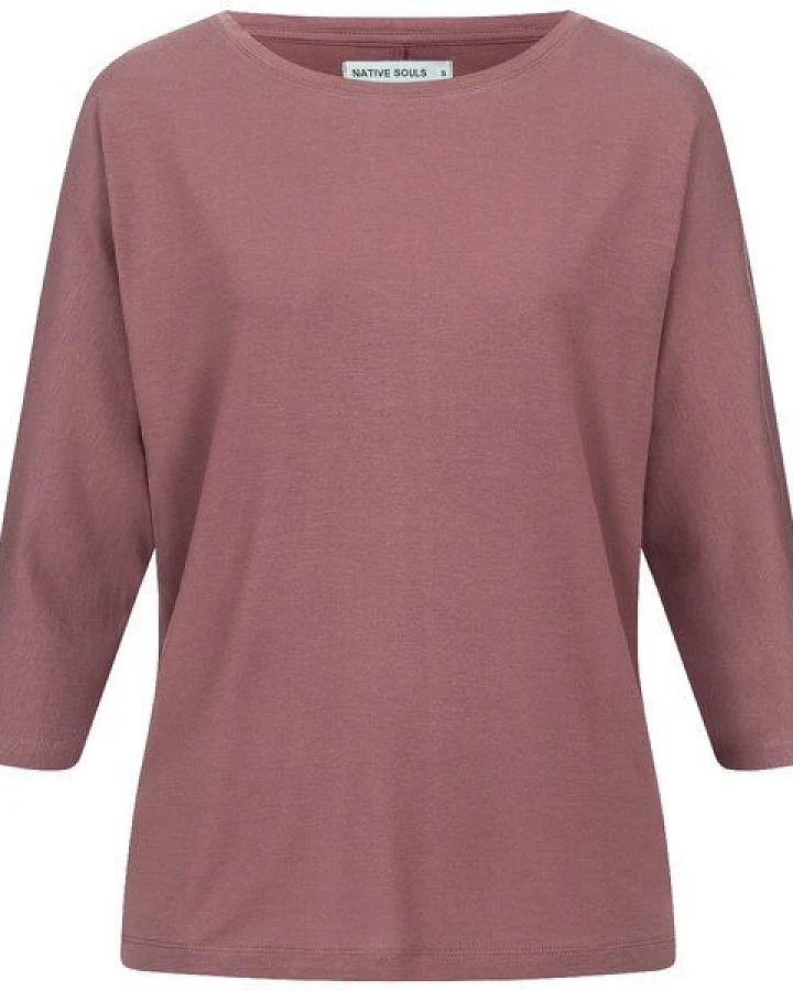 NATIVE SOULS Lyocell 3/4-Arm Longsleeve Damen
