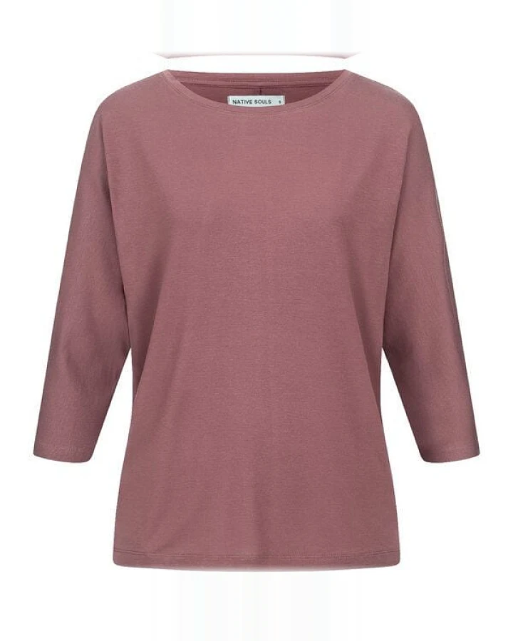 NATIVE SOULS Lyocell 3/4-Arm Longsleeve Damen