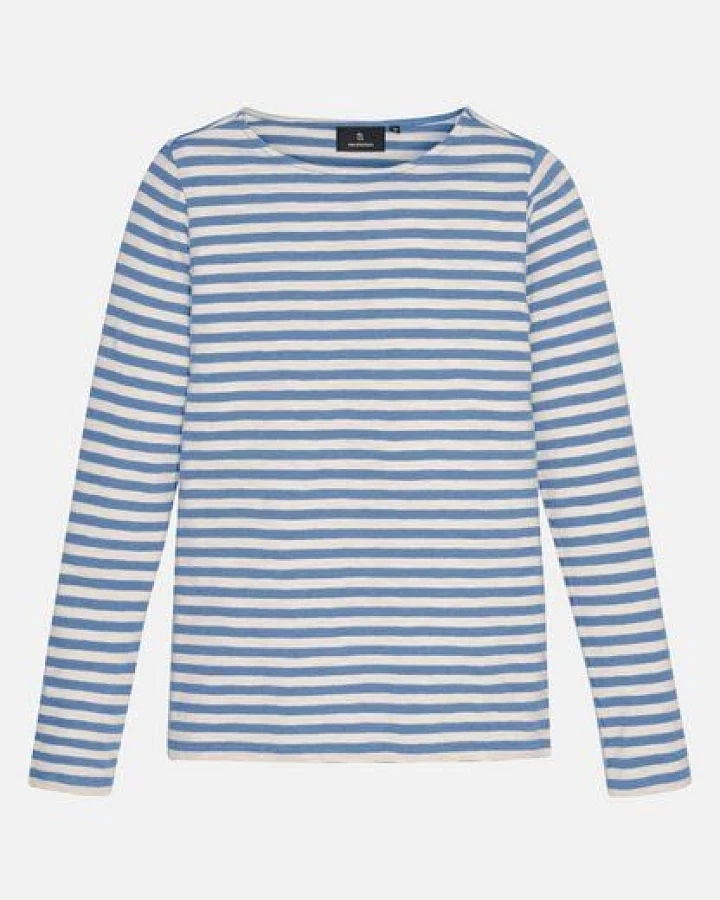 Damen Slub Longsleeve aus Bio-Baumwolle - IRIS STRIPES - recolution