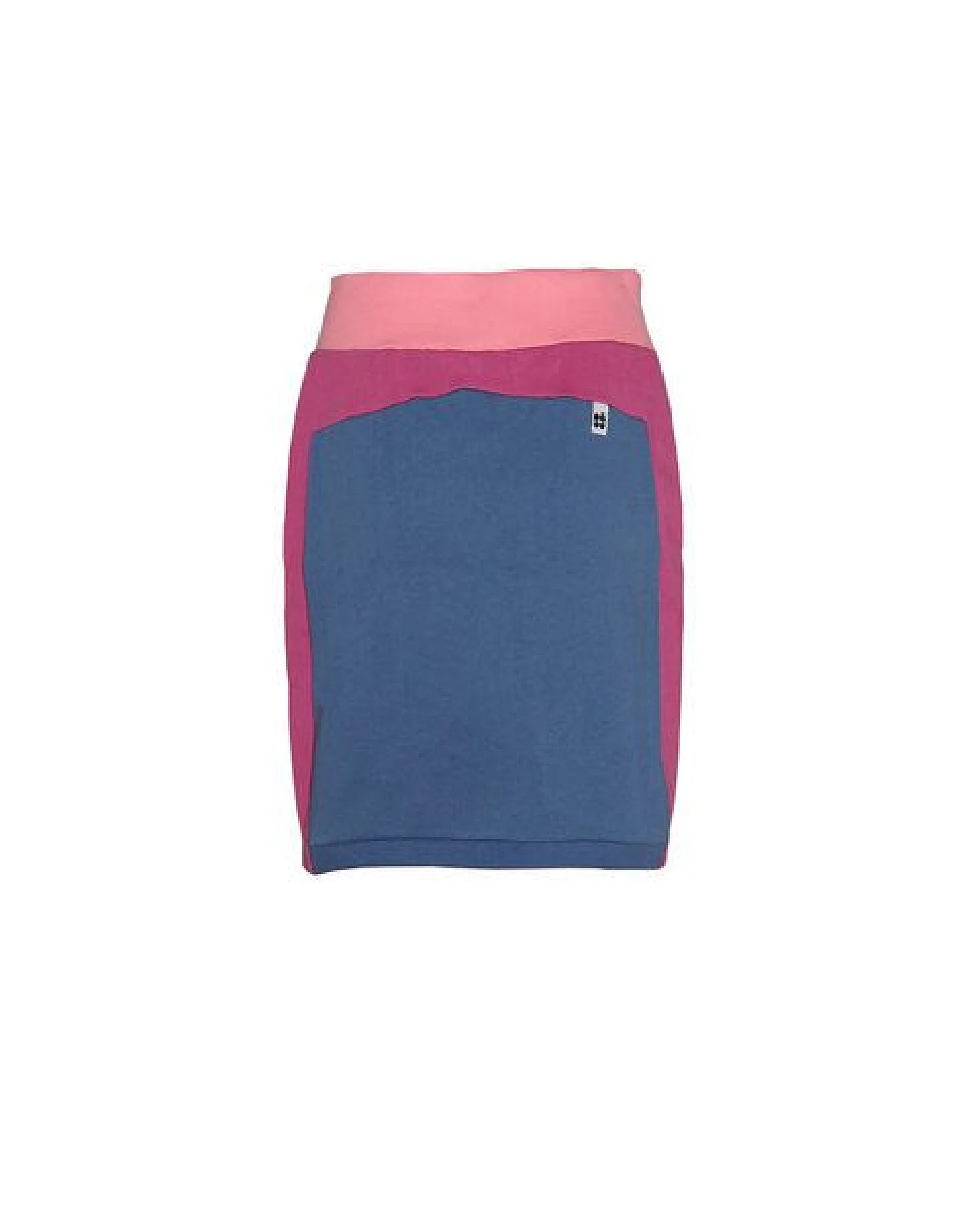 FÄDD Damen Rock aus Bio-Baumwolle und recyceltem Polyester in Blau und Grau – Ansicht 2