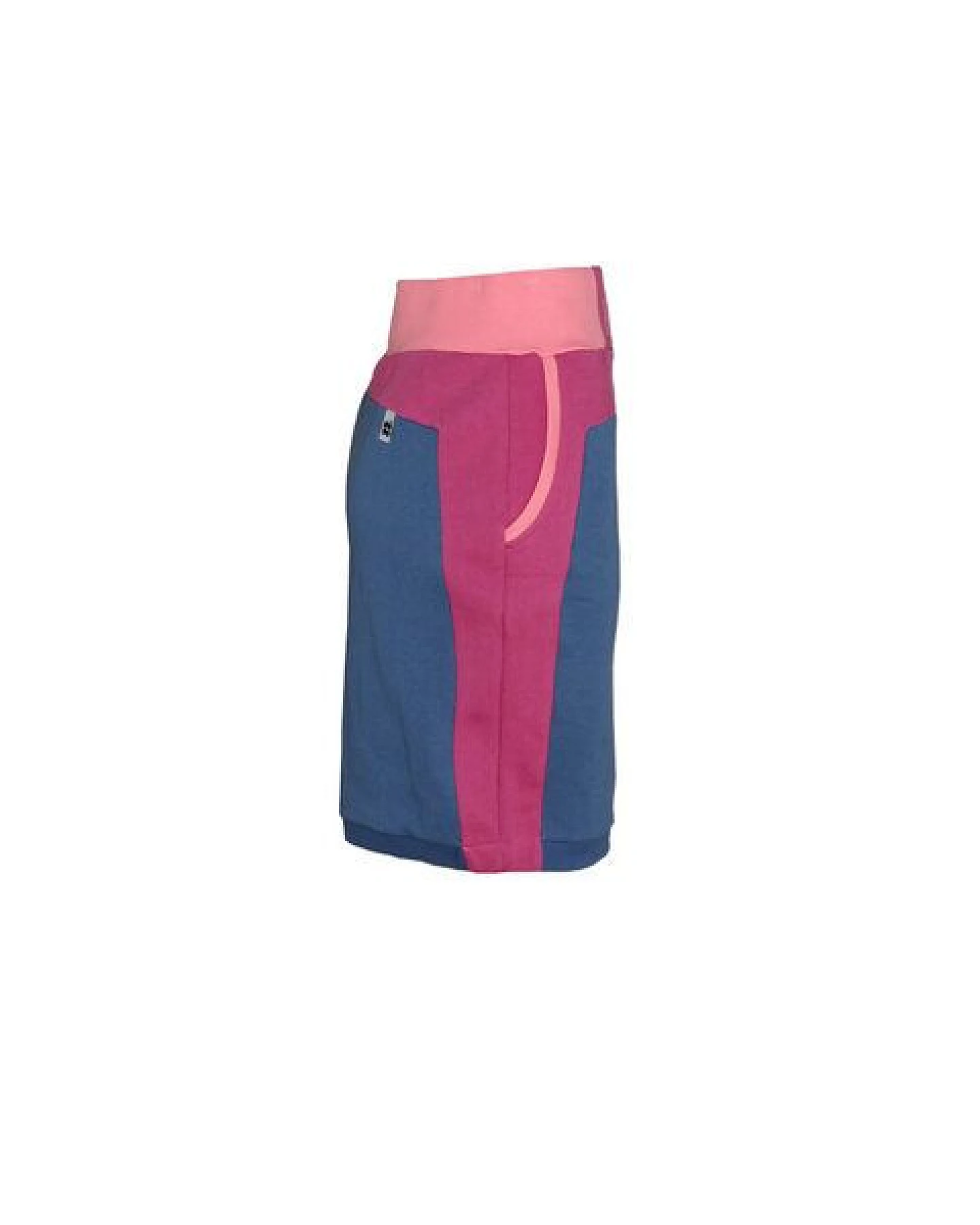 FÄDD Damen Rock aus Bio-Baumwolle und recyceltem Polyester in Blau und Grau – Ansicht 3