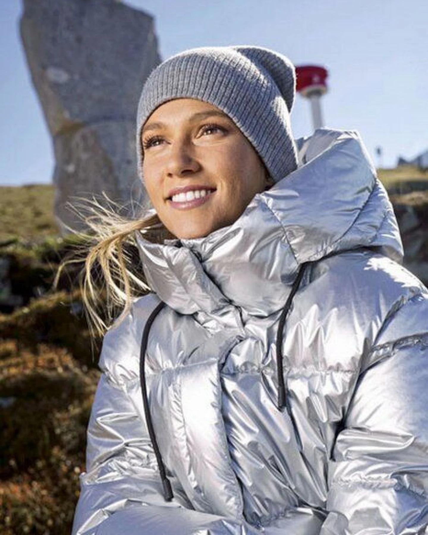 Atlantis Headwear Atlantis Brad Beanie aus recyceltem Polyester – Ansicht 2