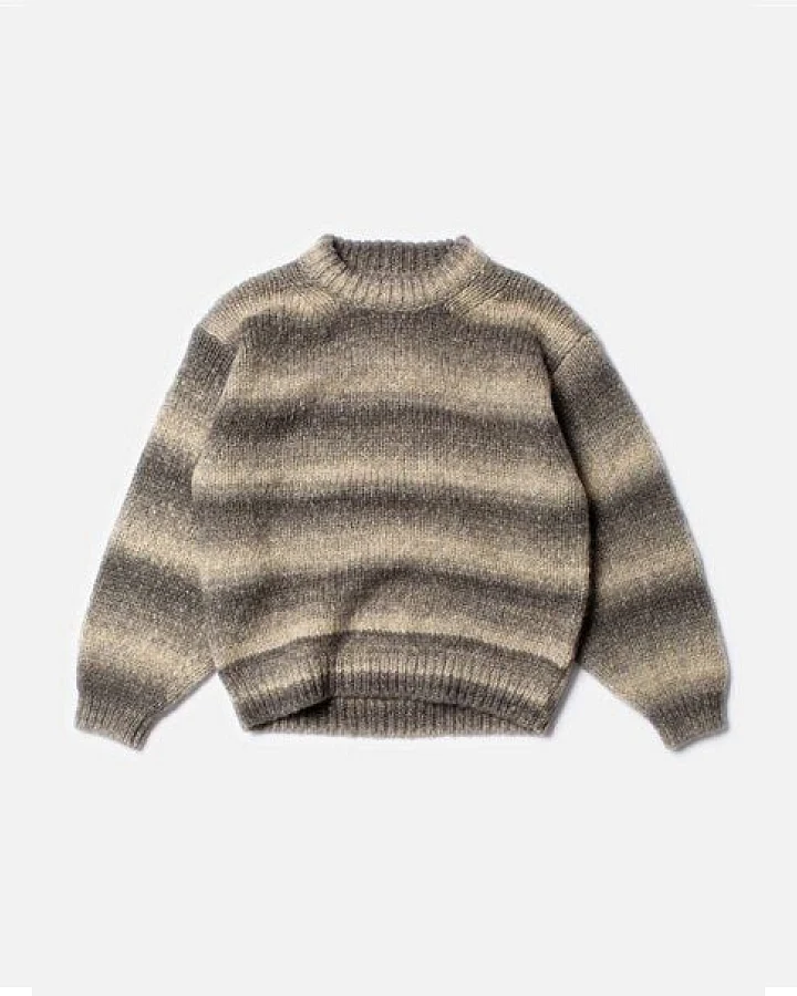 Nudie Jeans Strickpullover - Rosa Fuzzy Knit - aus Bio Wollmix