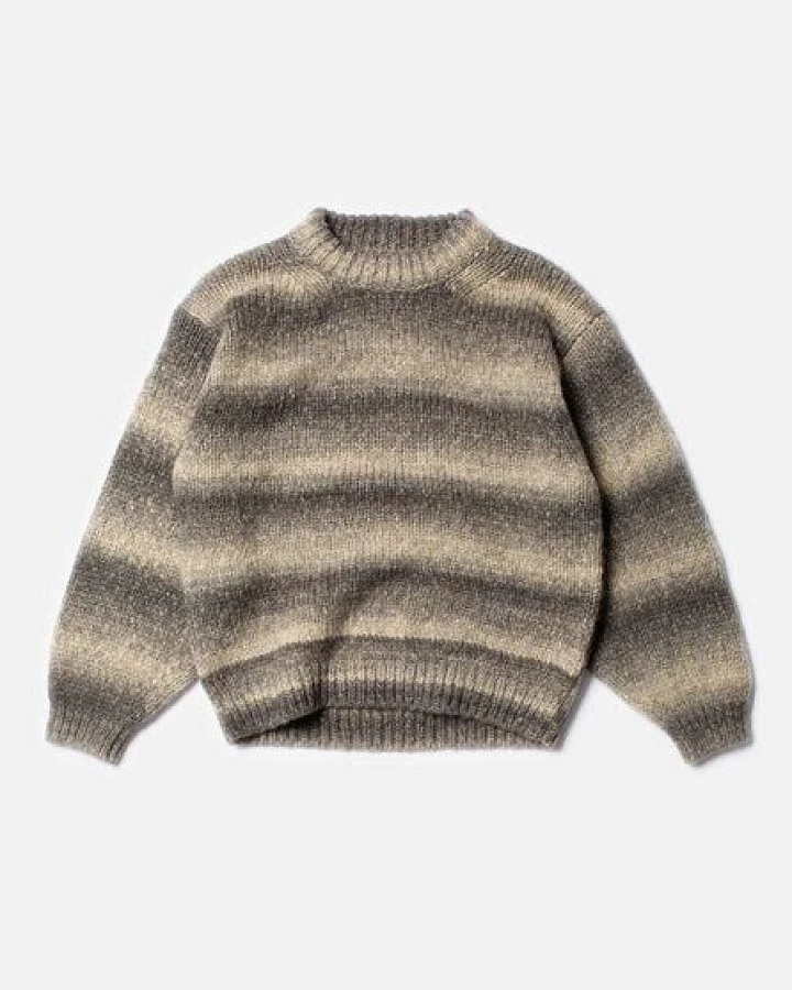 Nudie Jeans Strickpullover - Rosa Fuzzy Knit - aus Bio Wollmix