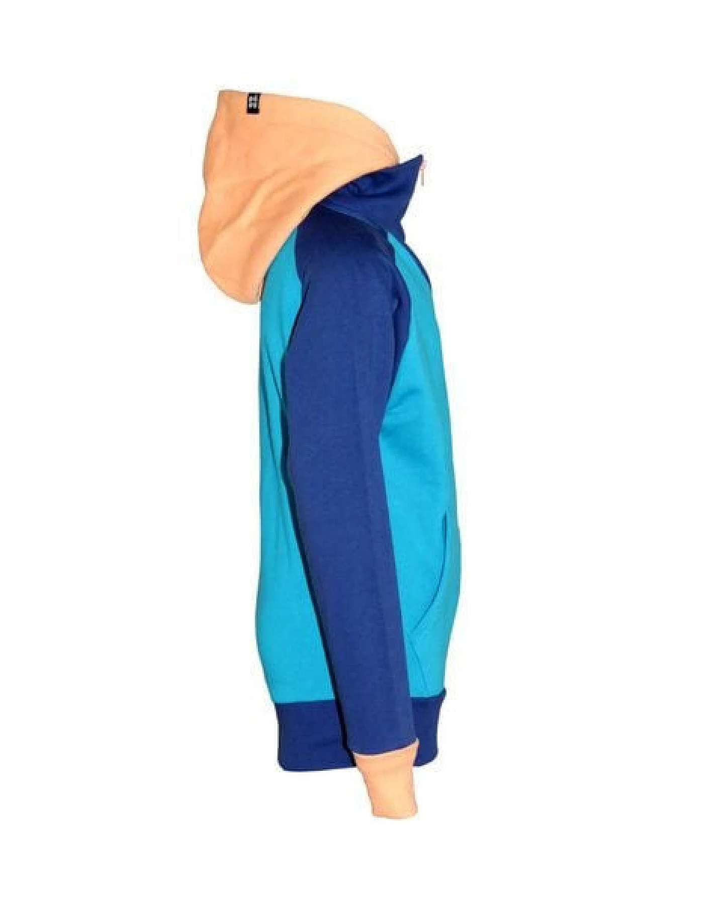 FÄDD Kinder Sweatjacke aus Bio-Baumwolle "Troijer "Z" Kidz" Blau oder Rosa – Ansicht 3