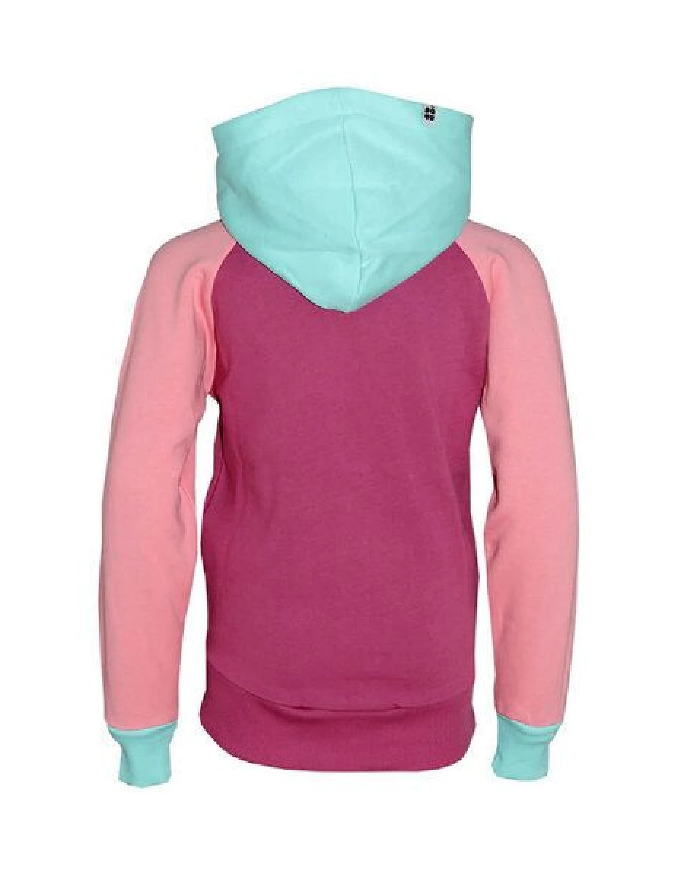 FÄDD Kinder Sweatjacke aus Bio-Baumwolle "Troijer "Z" Kidz" Blau oder Rosa – Ansicht 4