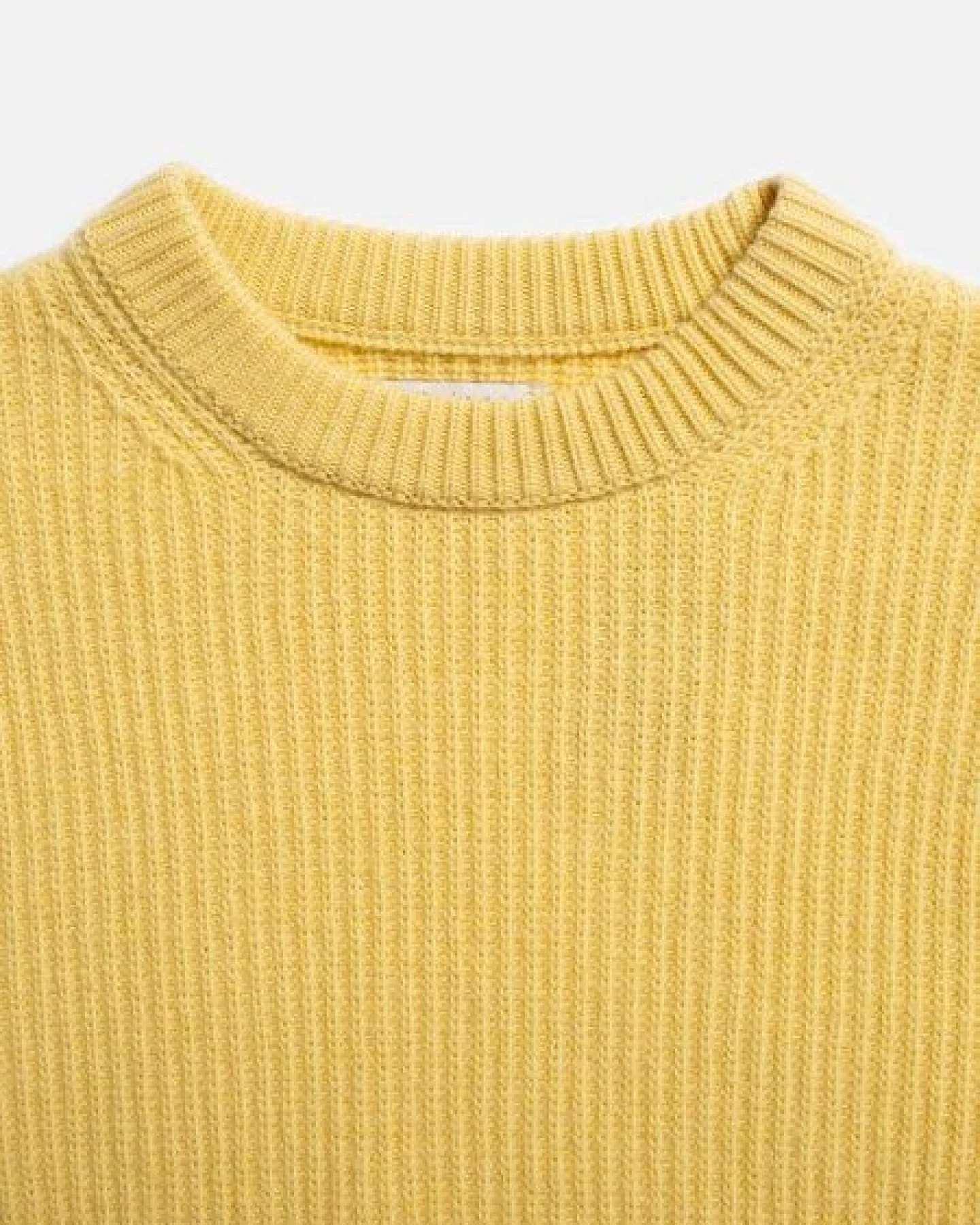 Nudie Jeans Strickpullover - August Rib Wool - aus biologischer Wolle – Ansicht 3