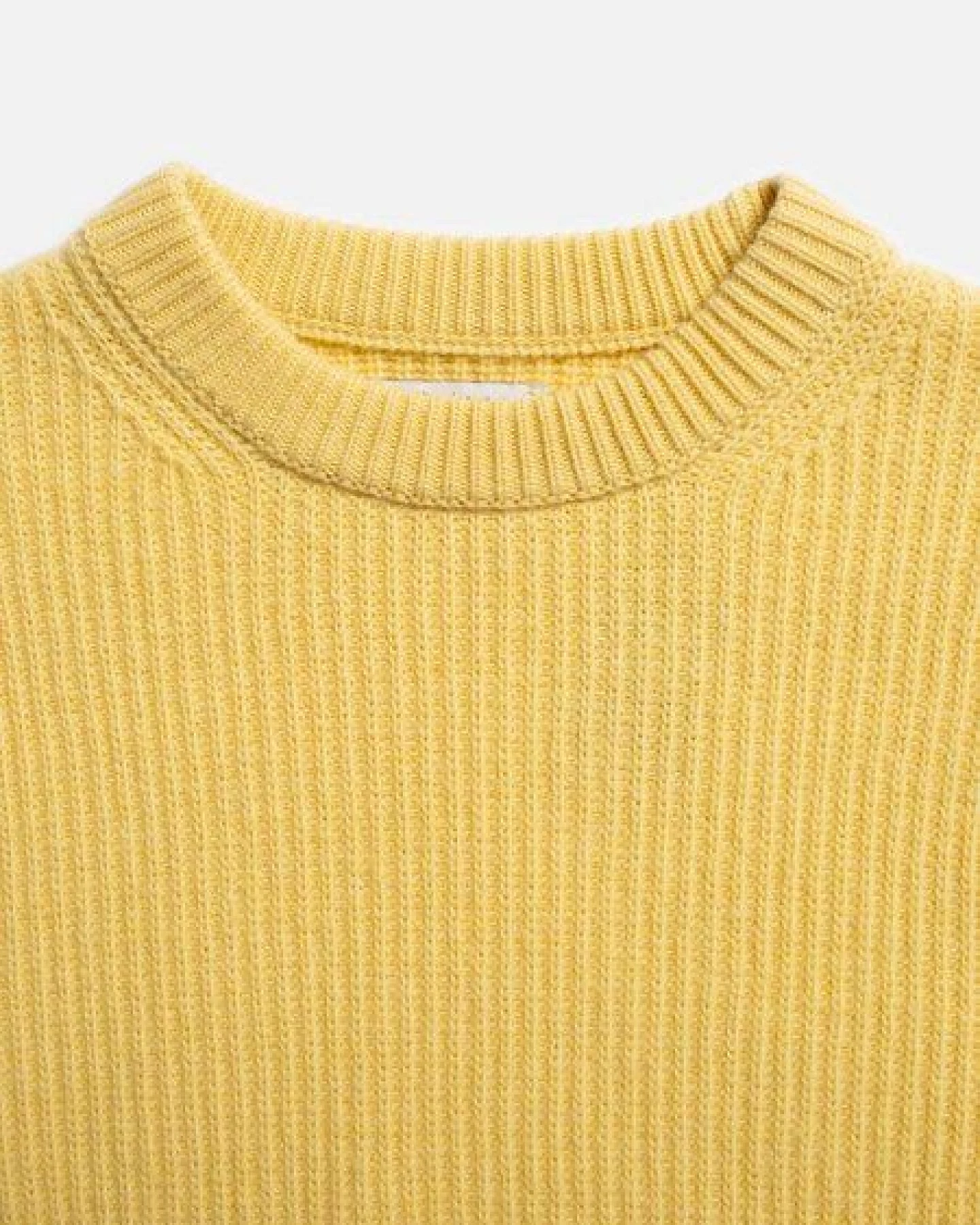 Nudie Jeans Strickpullover - August Rib Wool - aus biologischer Wolle – Ansicht 3