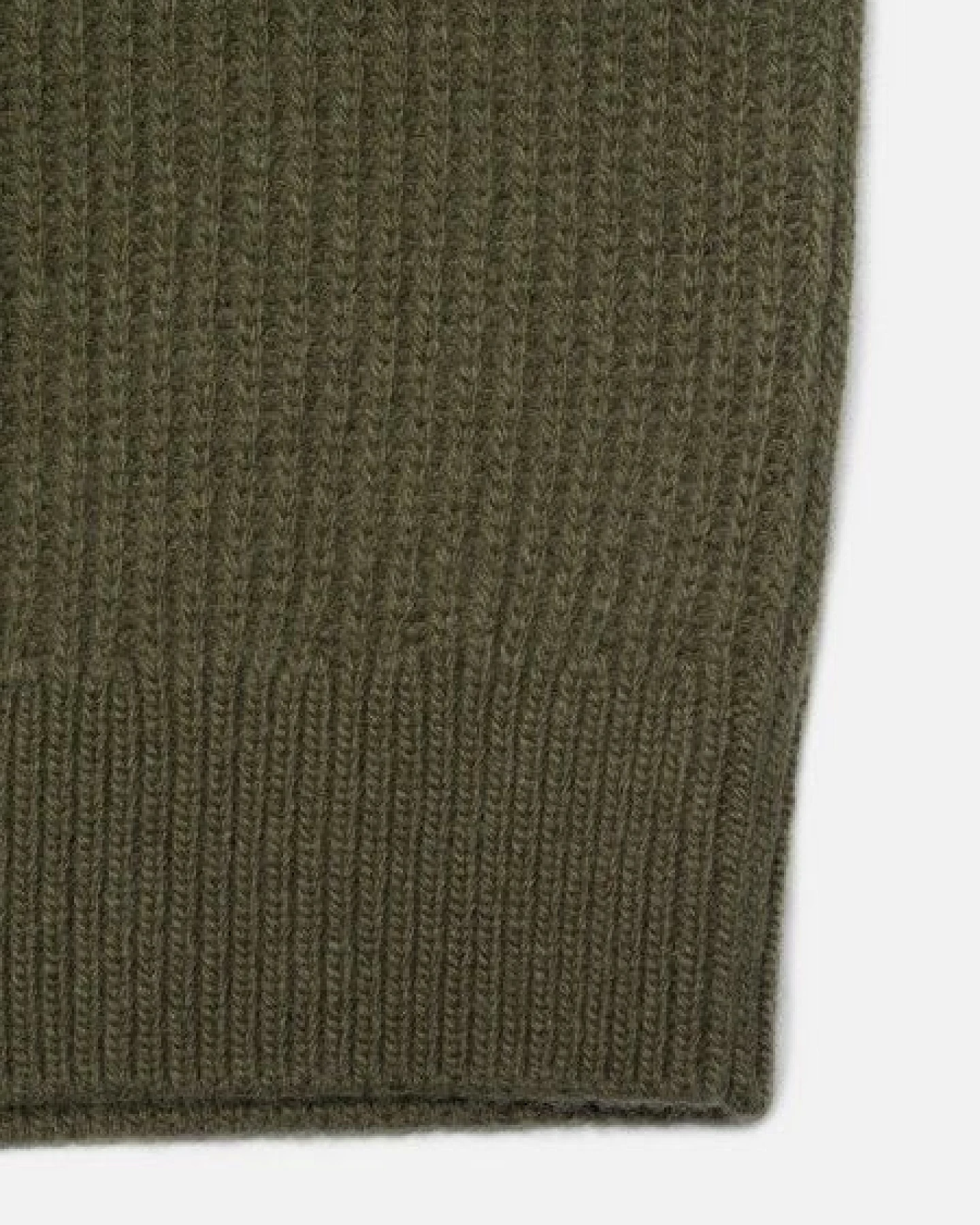 Nudie Jeans Strickpullover - August Rib Wool - aus biologischer Wolle – Ansicht 2