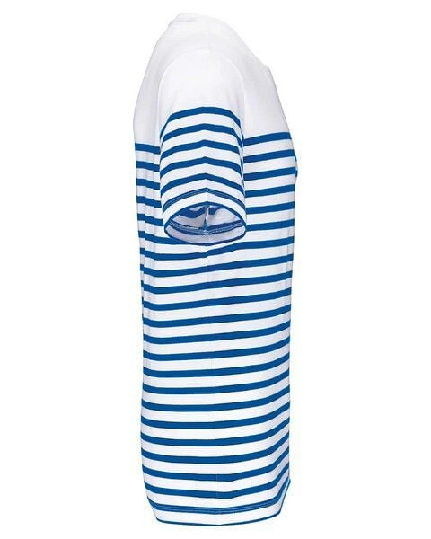 YTWOO Nachhaltiges Herren-T-Shirt mit Rundhalsausschnitt im Marine-Stil – Ansicht 3