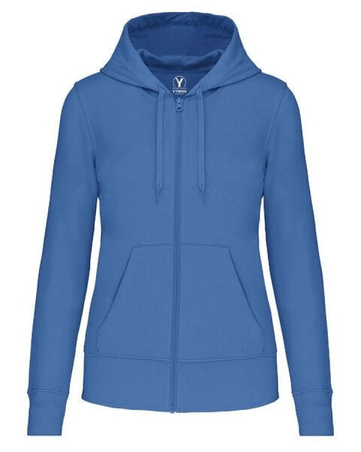 YTWOO Nachhaltiges Basic Kapuzensweatshirt für Damen aus Nachhaltigen Materlialien
