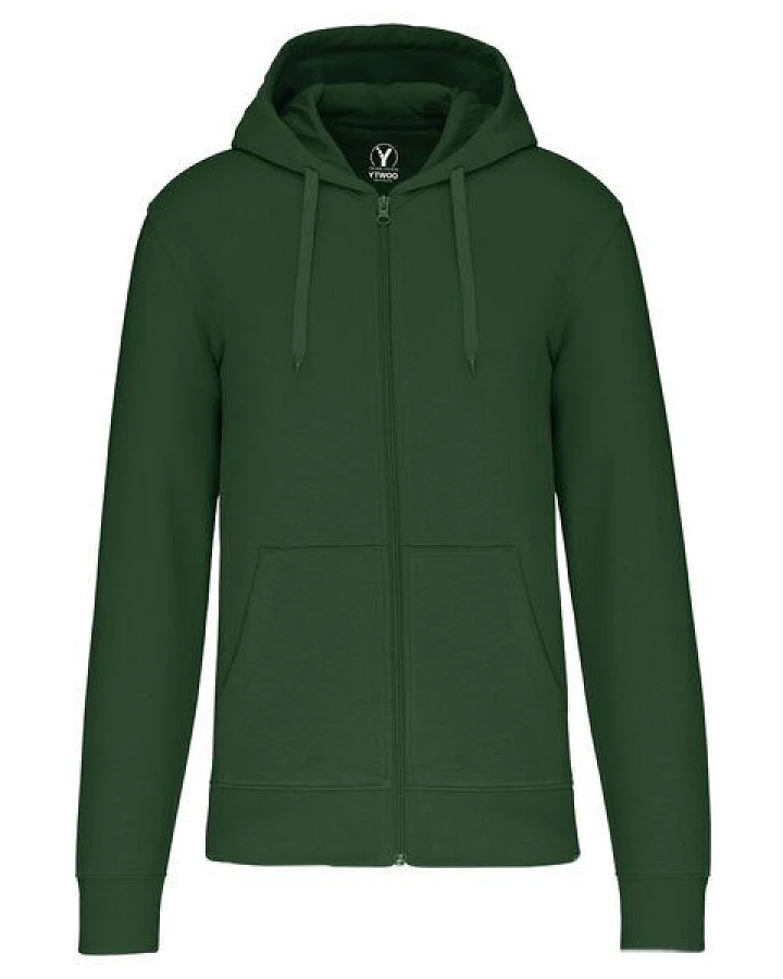 YTWOO Nachhaltiges Basic Kapuzensweatshirt für Herren aus Nachhaltigen Materlialien
