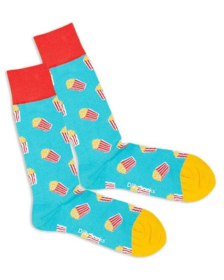 DillySocks Socken Movie Nights aus Biobaumwoll-Mix