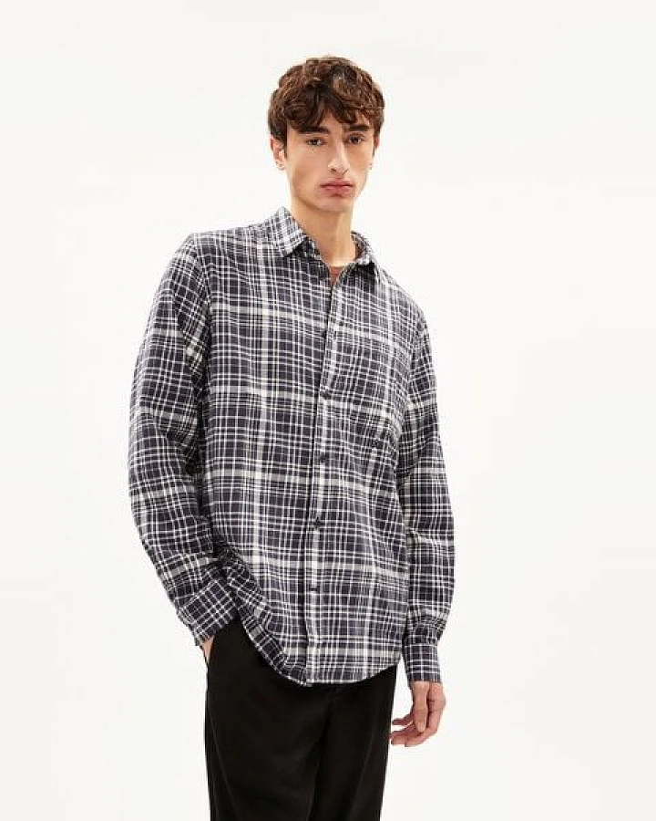 ARMEDANGELS AARSENIO - Herren Hemd Relaxed Fit aus Bio-Baumwolle