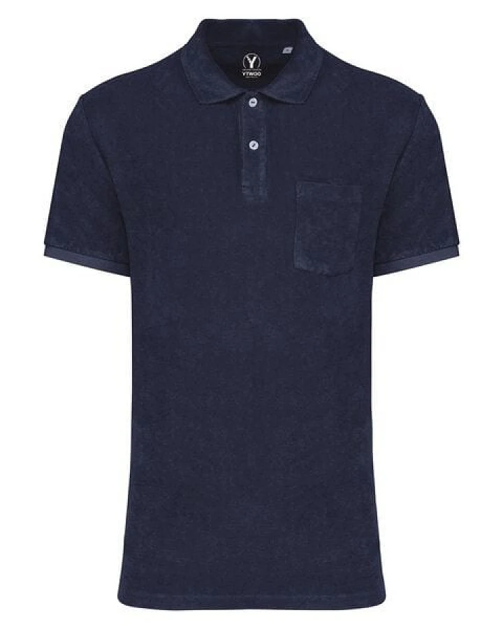 YTWOO Herren Polohemd aus weichem Bio-Terrystoff - Made in Portugal