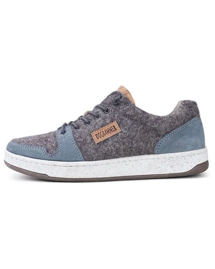 Doghammer Nachhaltiger Sneaker aus deutscher Wolle für Damen - Local Wool Commuter
