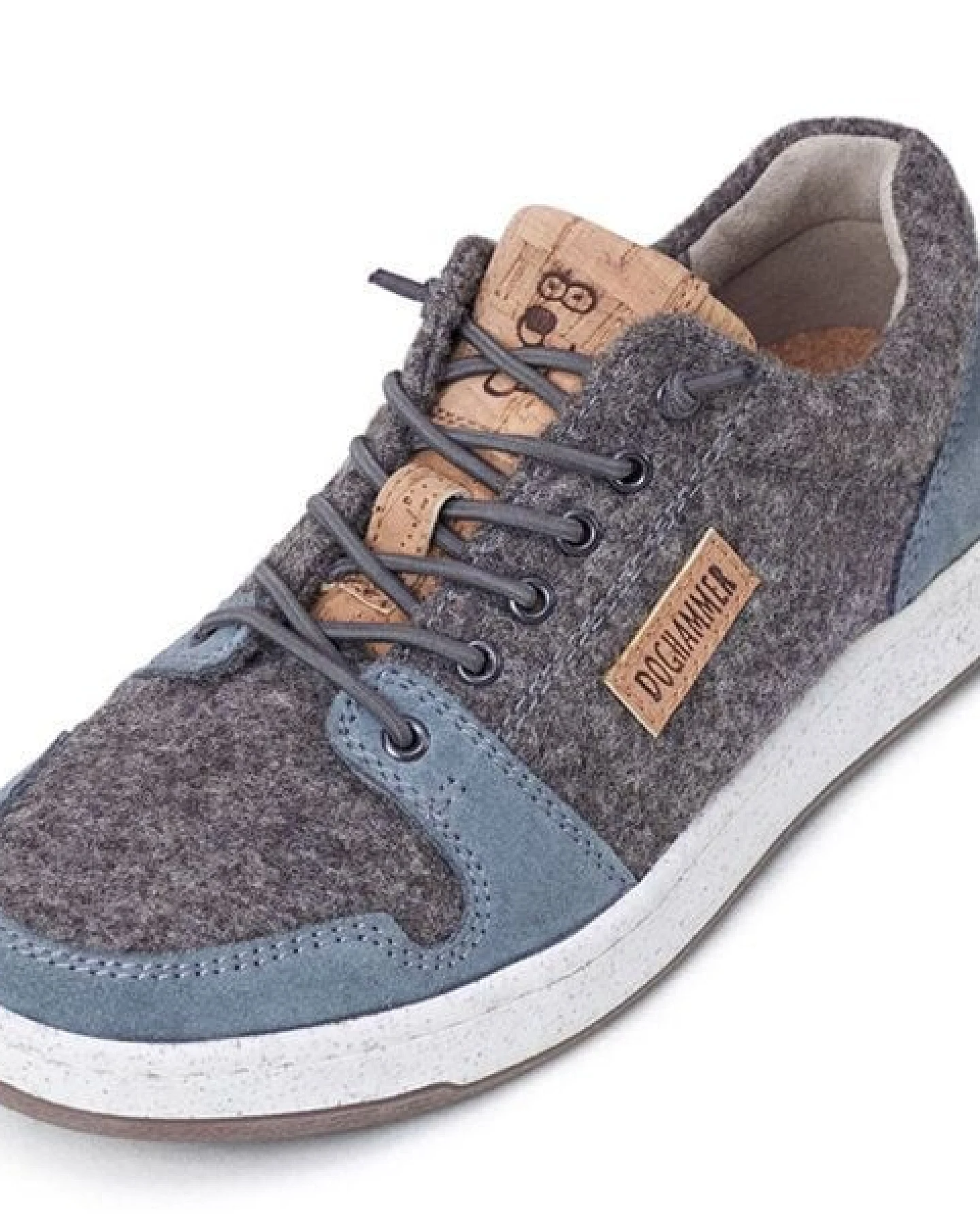 Doghammer Nachhaltiger Sneaker aus deutscher Wolle für Damen - Local Wool Commuter – Ansicht 3