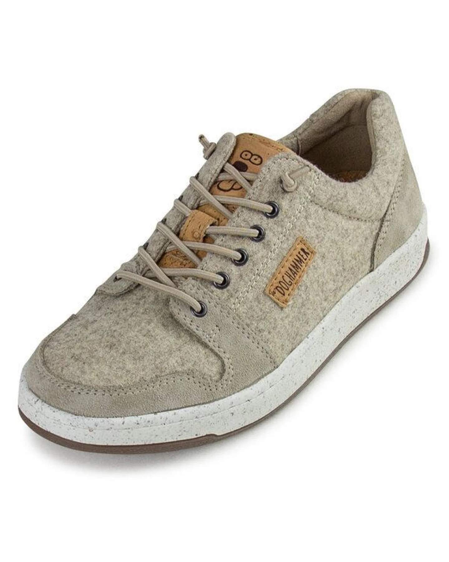 Doghammer Nachhaltiger Sneaker aus deutscher Wolle für Damen - Local Wool Commuter – Ansicht 2