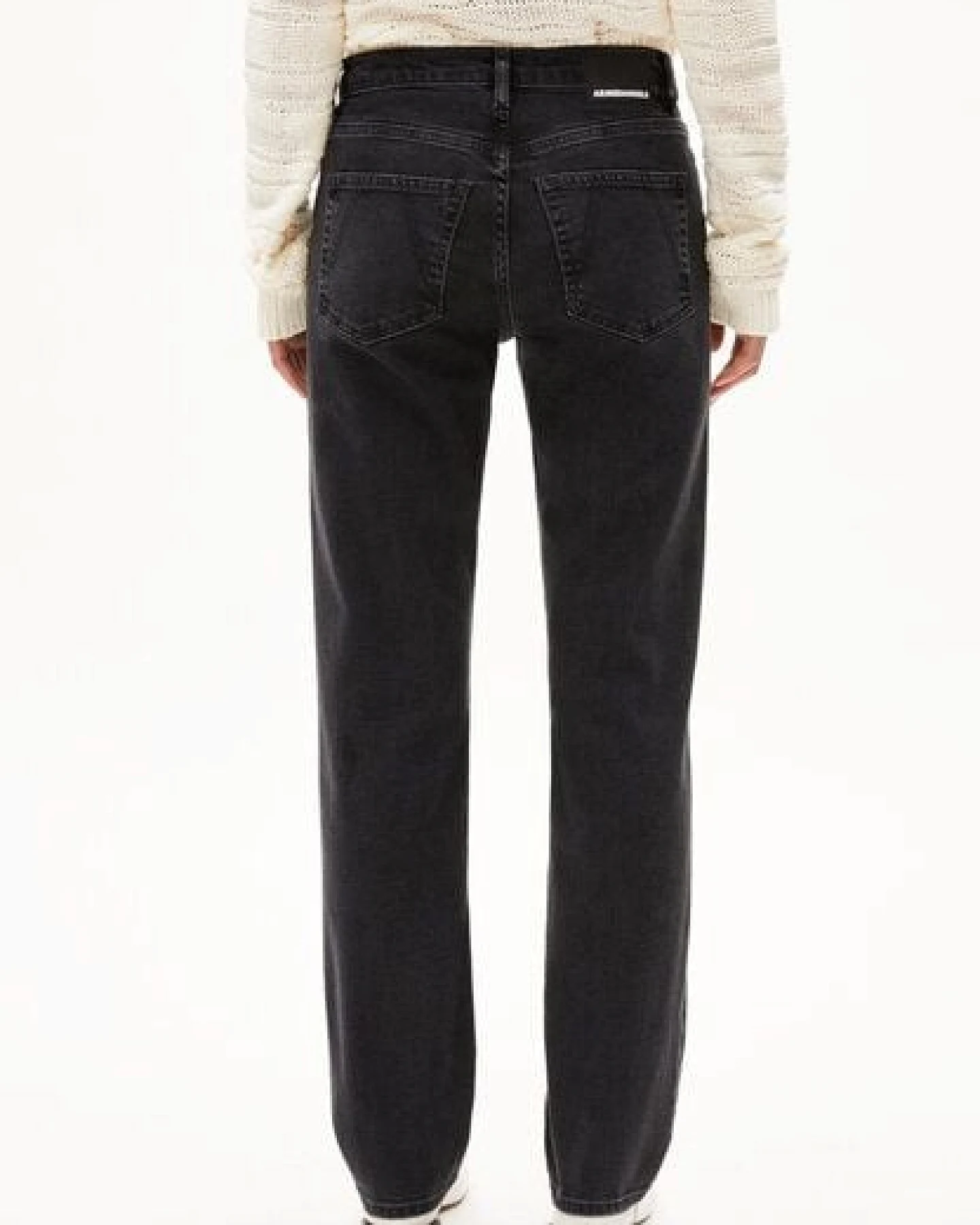 ARMEDANGELS CARENAA Damen Straight Jeans recycelter Baumwoll Mix Comfort Stretch – Ansicht 2