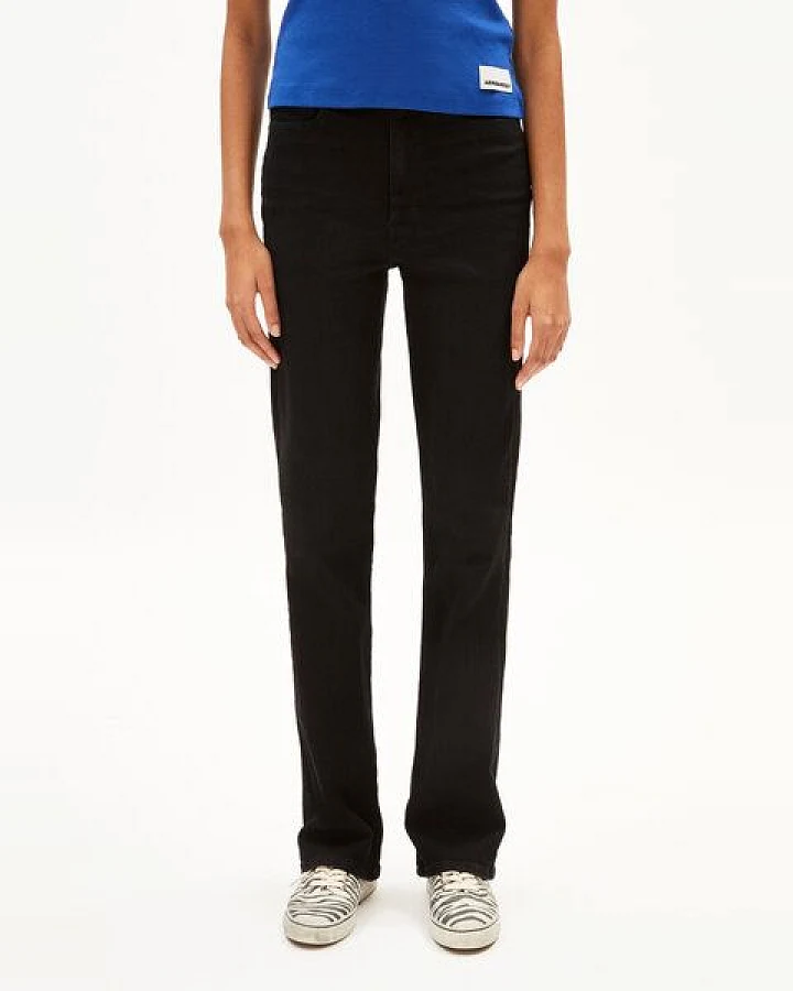 ARMEDANGELS LINNAA Damen Bootcut Jeans Bio-Baumwoll Mix X-Stretch