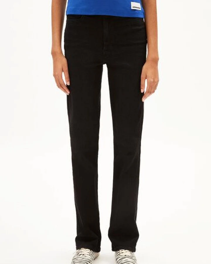 ARMEDANGELS LINNAA Damen Bootcut Jeans Bio-Baumwoll Mix X-Stretch