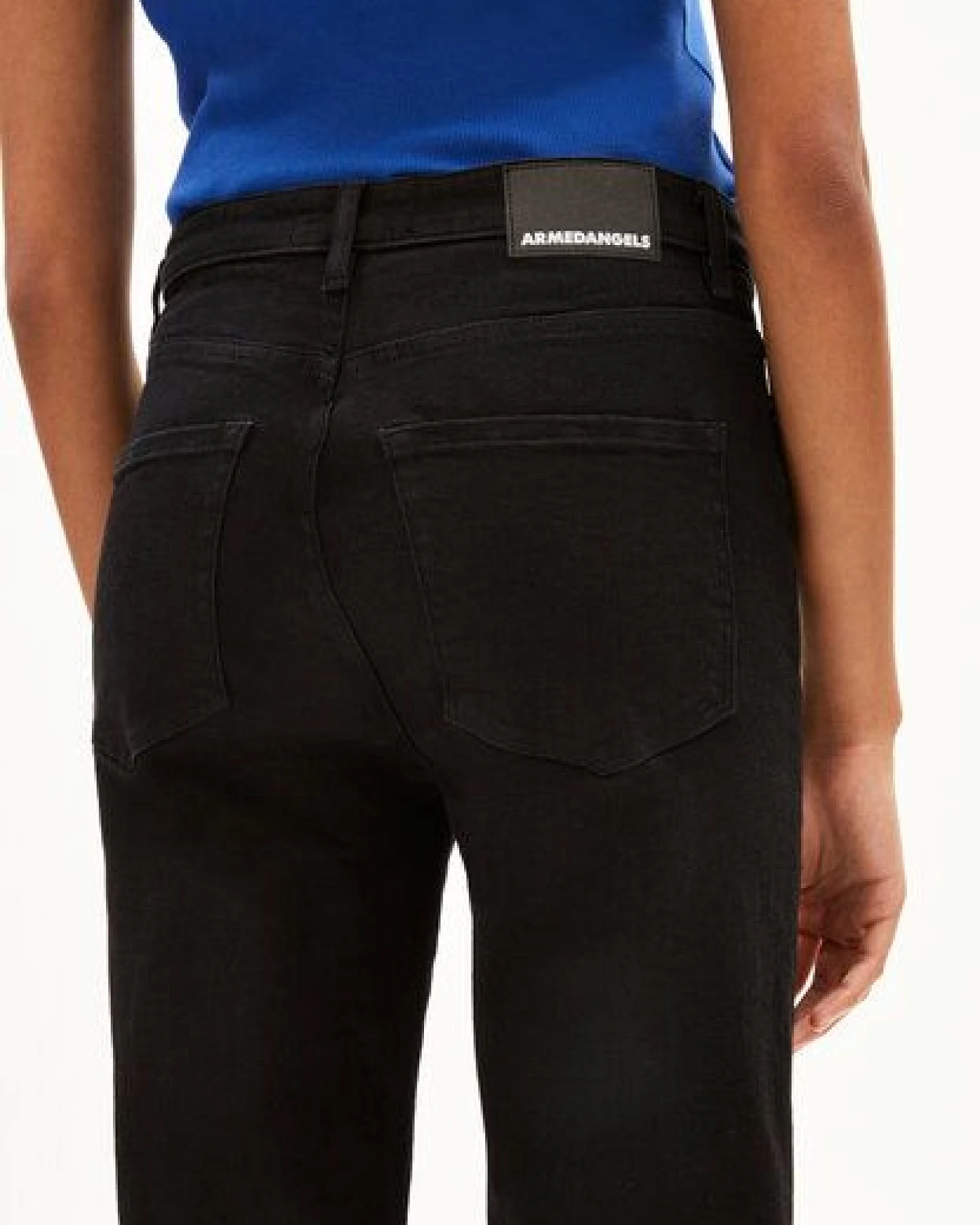 ARMEDANGELS LINNAA Damen Bootcut Jeans Bio-Baumwoll Mix X-Stretch – Ansicht 3