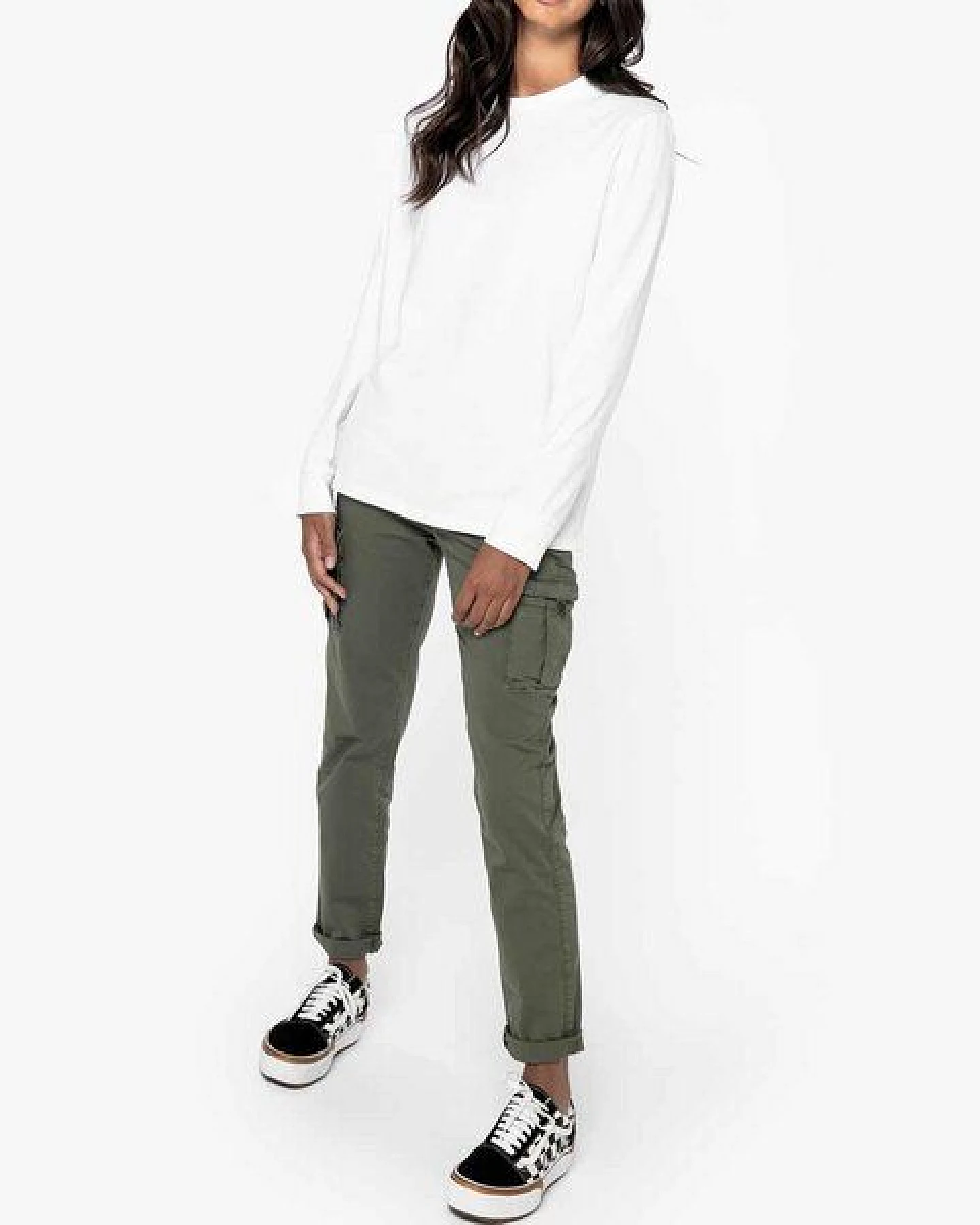 YTWOO EcoSleeve Unisex Bio-Baumwolle Langarmshirt – Ansicht 2