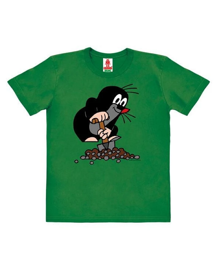 LOGOSH!RT LOGOSHIRT - Krtek - Der kleine Maulwurf - Hügel - Bio T-Shirt Print - Kinder - Jungen & Mädchen