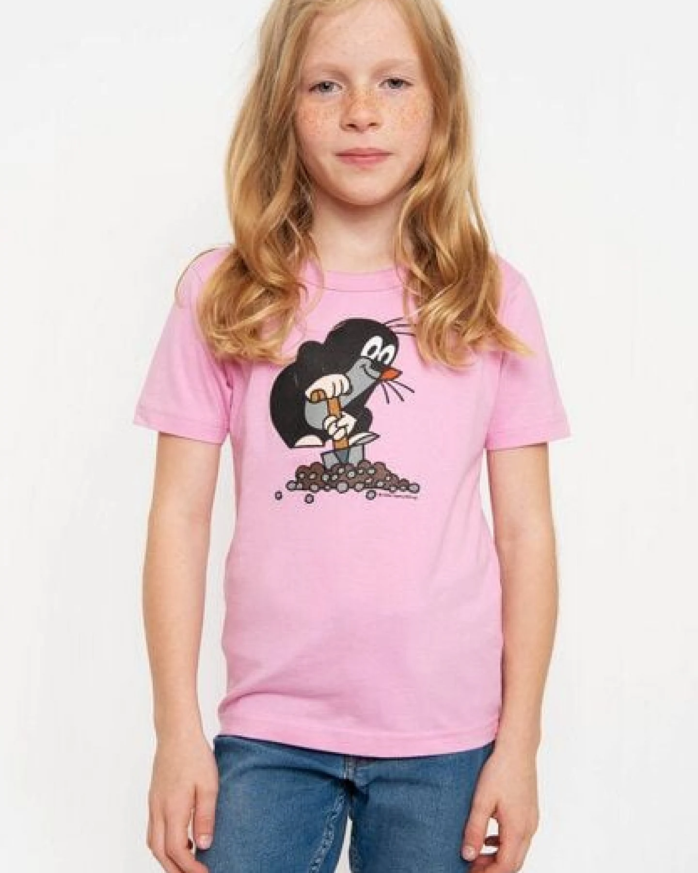 LOGOSH!RT LOGOSHIRT - Krtek - Der kleine Maulwurf - Hügel - Bio T-Shirt Print - Kinder - Jungen & Mädchen – Ansicht 4