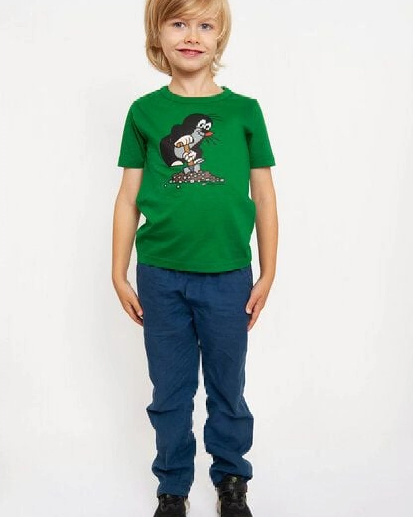 LOGOSH!RT LOGOSHIRT - Krtek - Der kleine Maulwurf - Hügel - Bio T-Shirt Print - Kinder - Jungen & Mädchen – Ansicht 3