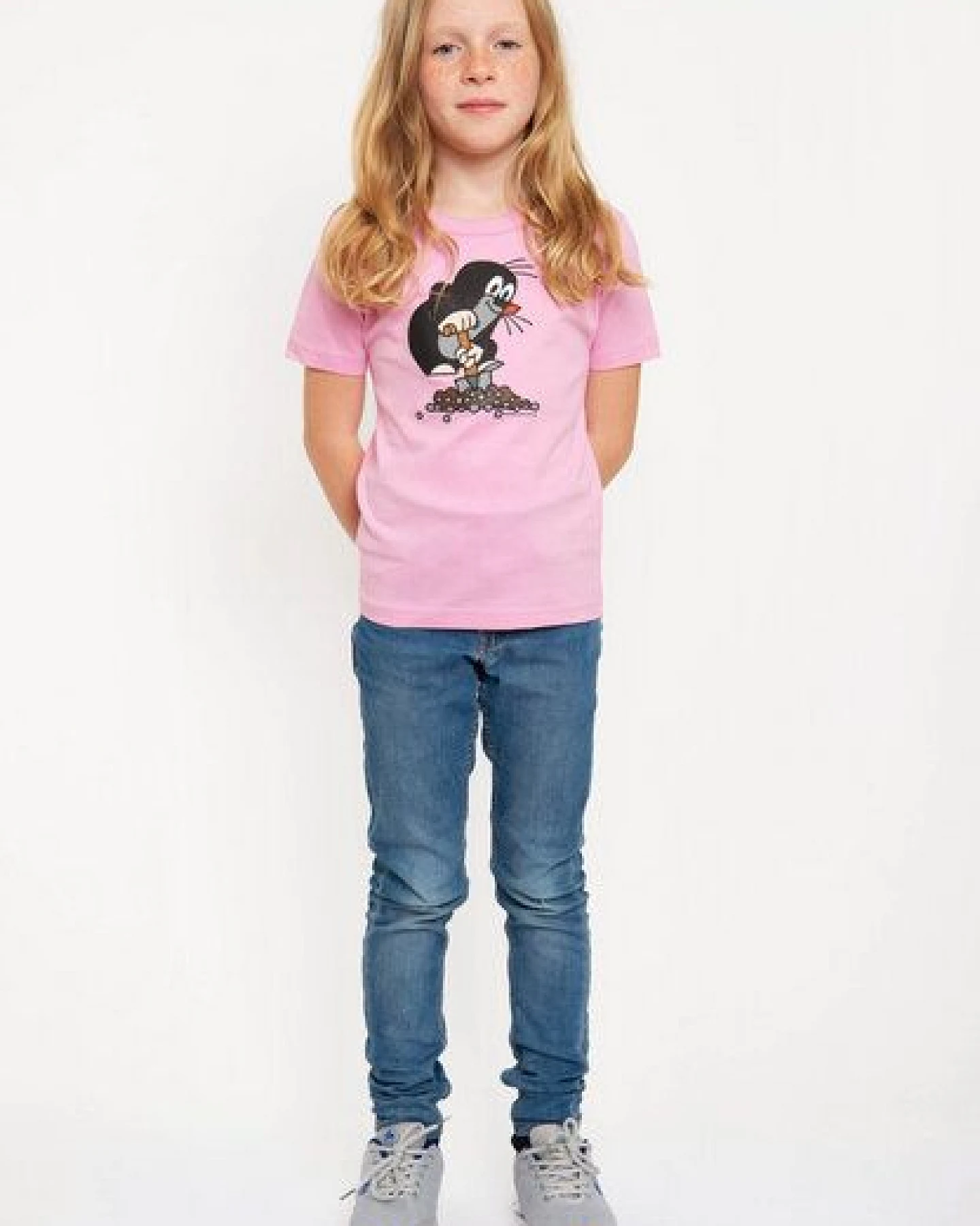 LOGOSH!RT LOGOSHIRT - Krtek - Der kleine Maulwurf - Hügel - Bio T-Shirt Print - Kinder - Jungen & Mädchen – Ansicht 3