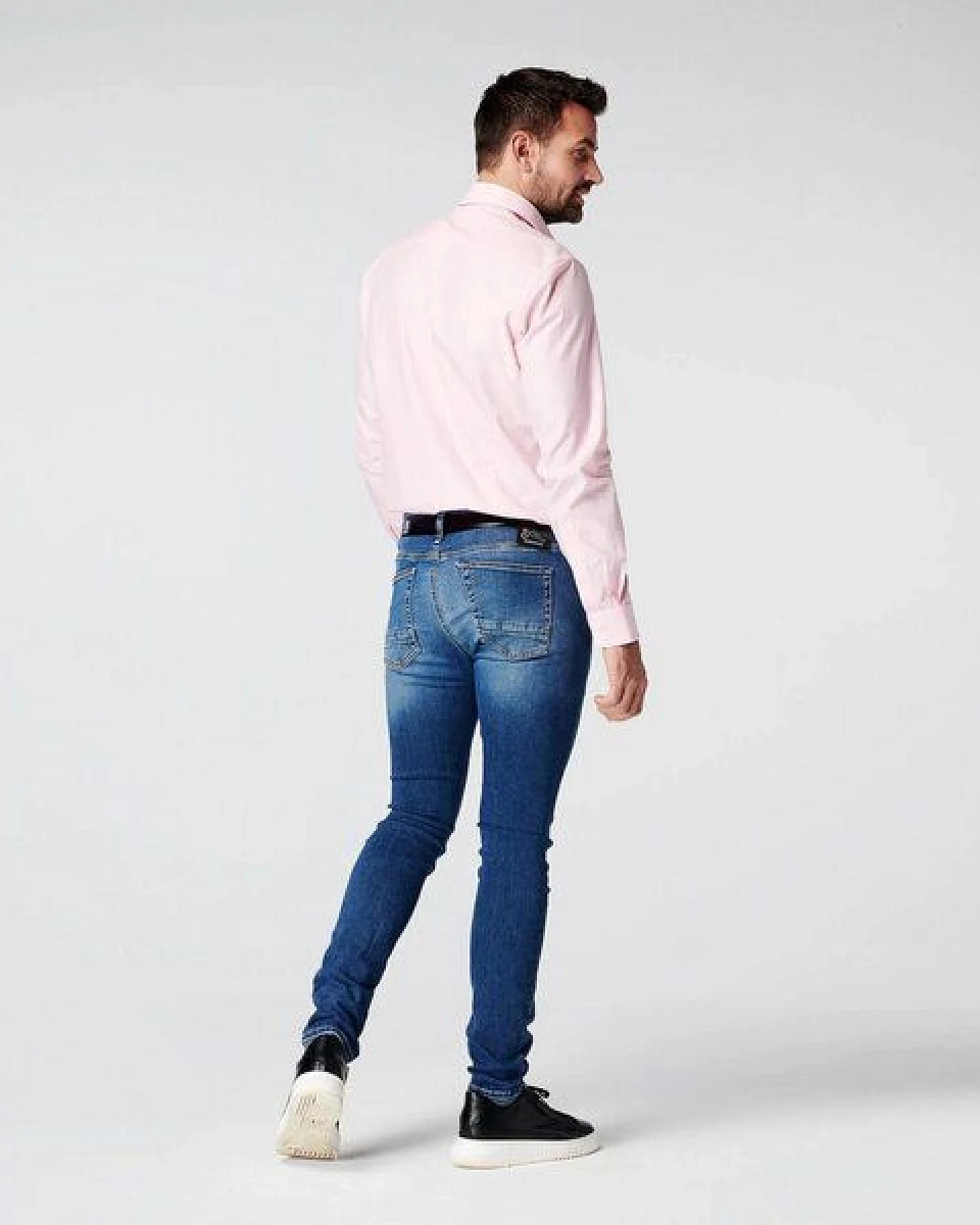 SKOT Fashion Nachhaltige Langarm Herren Hemd Checkered 100% bio – Ansicht 3