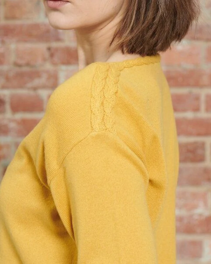 CON_STANT Zopfpullover 90% Merinowolle (kbT), 10% Kaschmir (kbT)