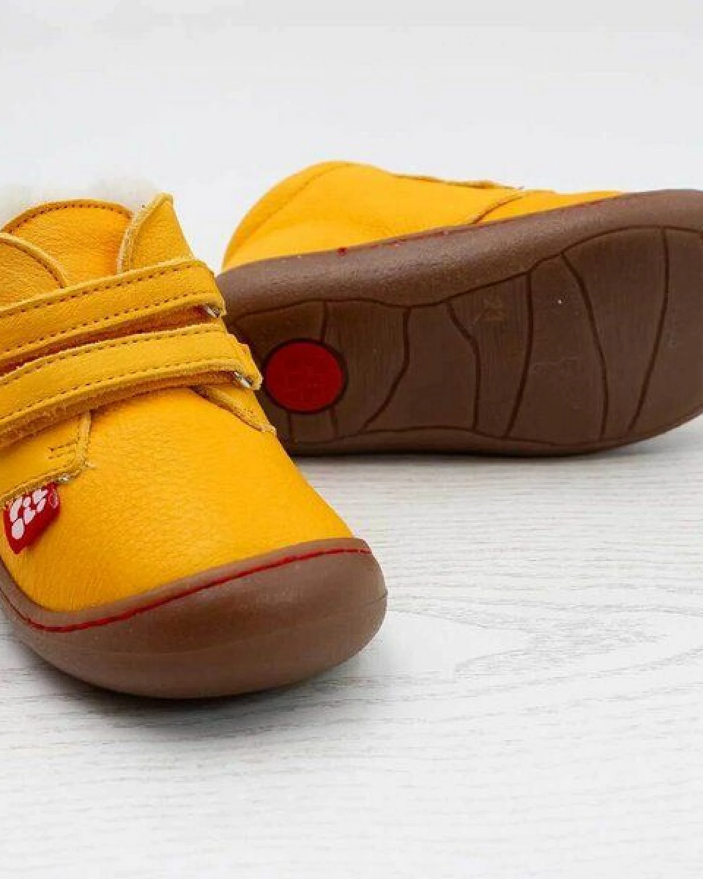 Pololo Lauflern-Winterschuh "Nino" mit weichem Wollfutter (Bio), Größen 20 - 27 – Ansicht 4