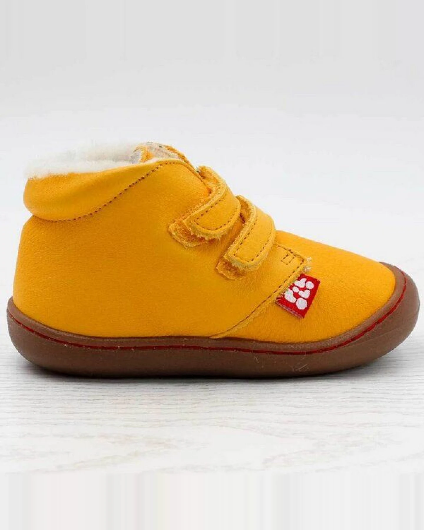Pololo Lauflern-Winterschuh "Nino" mit weichem Wollfutter (Bio), Größen 20 - 27 – Ansicht 3