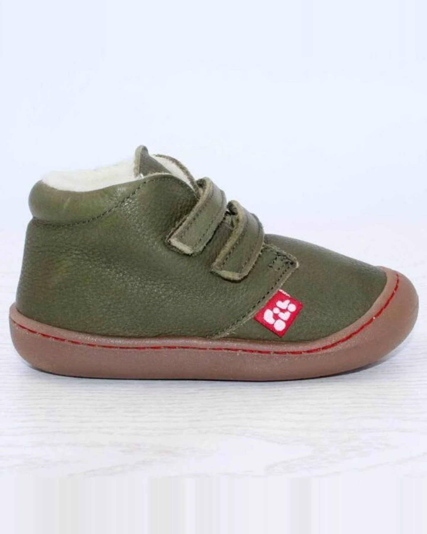Pololo Lauflern-Winterschuh "Nino" mit weichem Wollfutter (Bio), Größen 20 - 27 – Ansicht 3